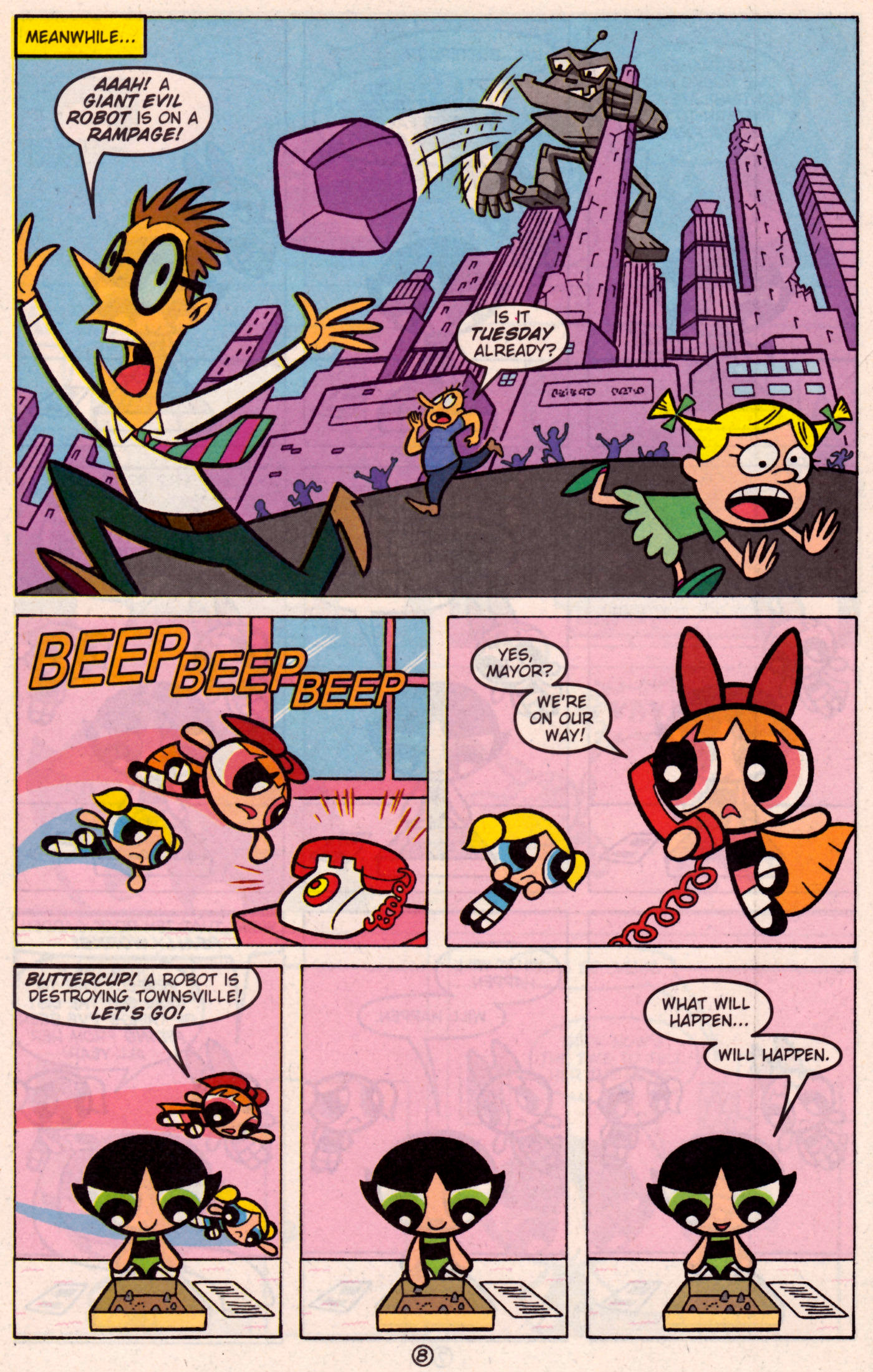 Read online The Powerpuff Girls comic -  Issue #19 - 19