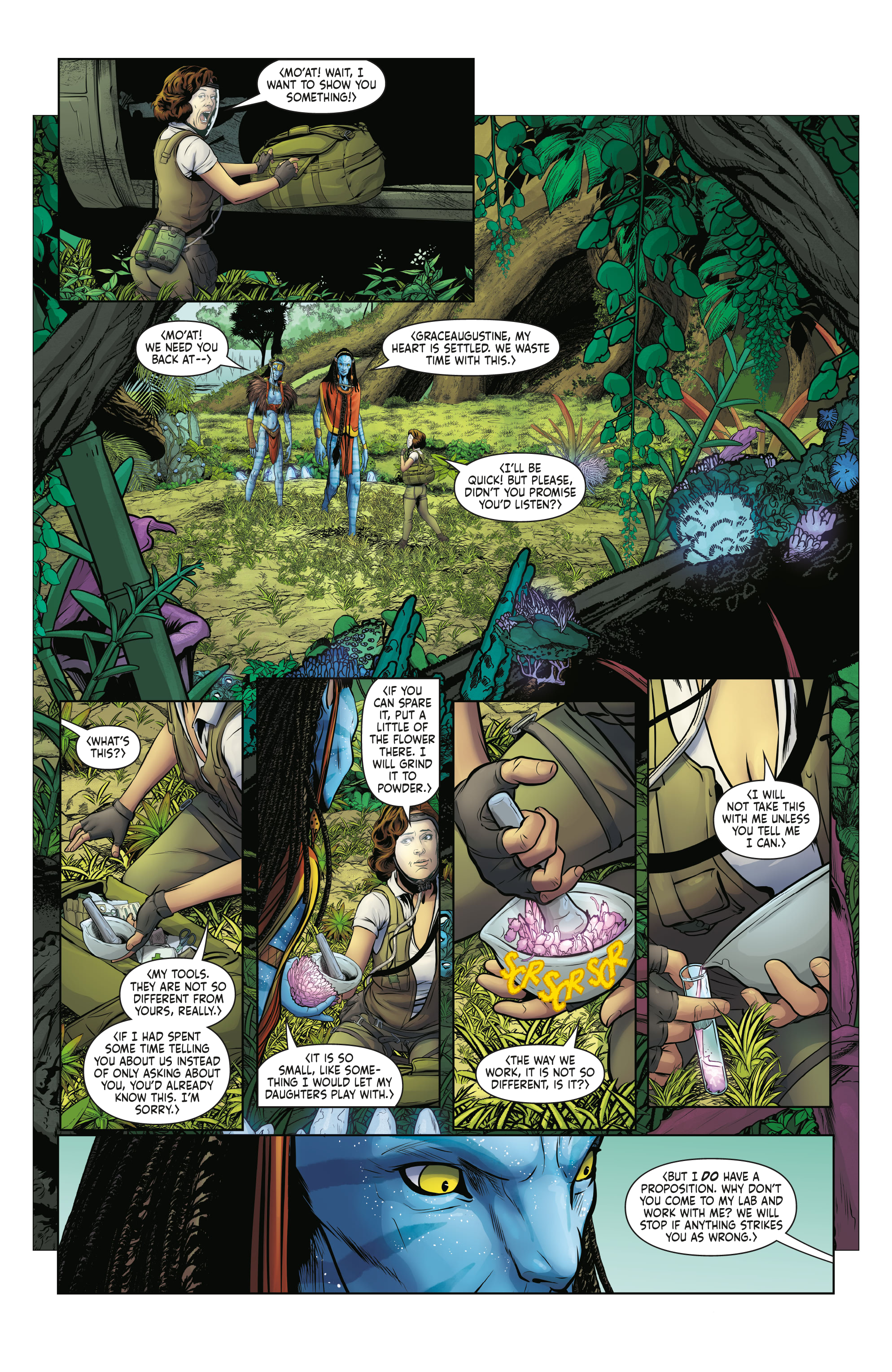 Read online Avatar: Adapt or Die comic -  Issue #6 - 19