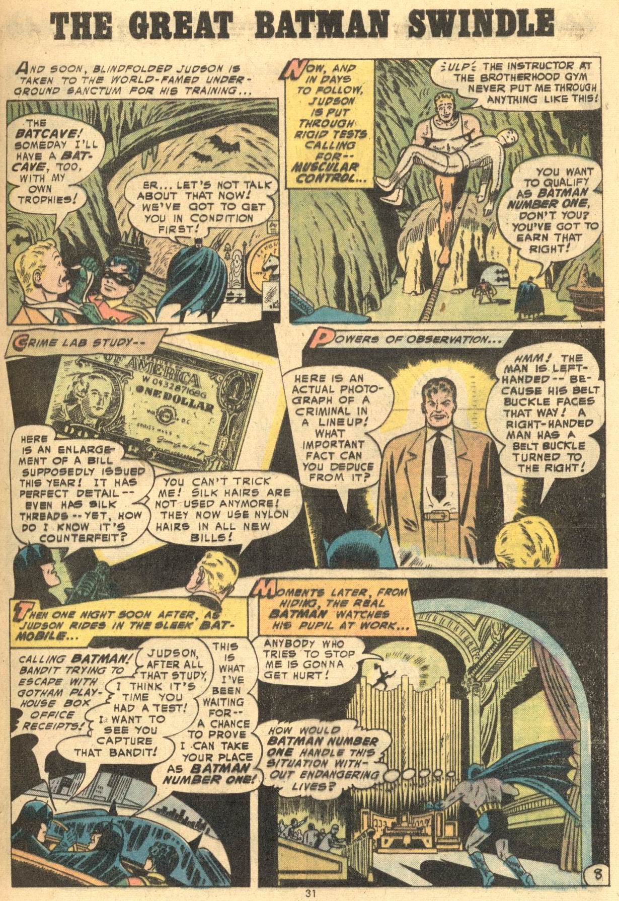 Read online Batman (1940) comic -  Issue #259 - 31