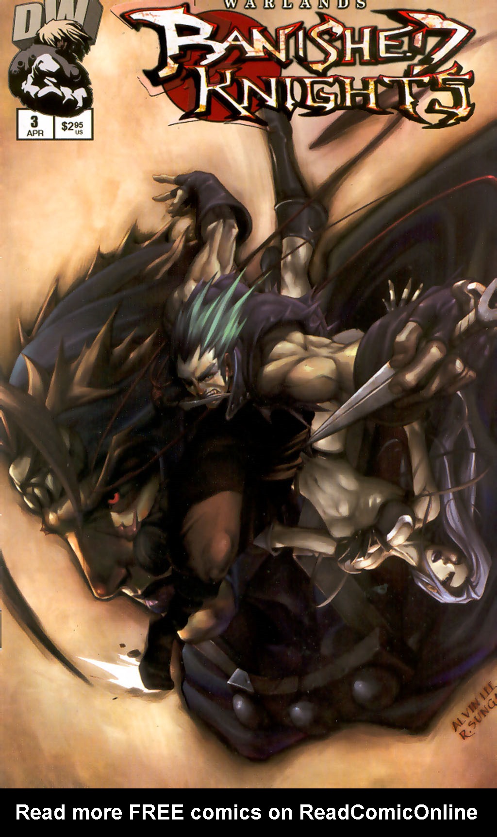 Read online Banished Knights comic -  Issue #3 - 1