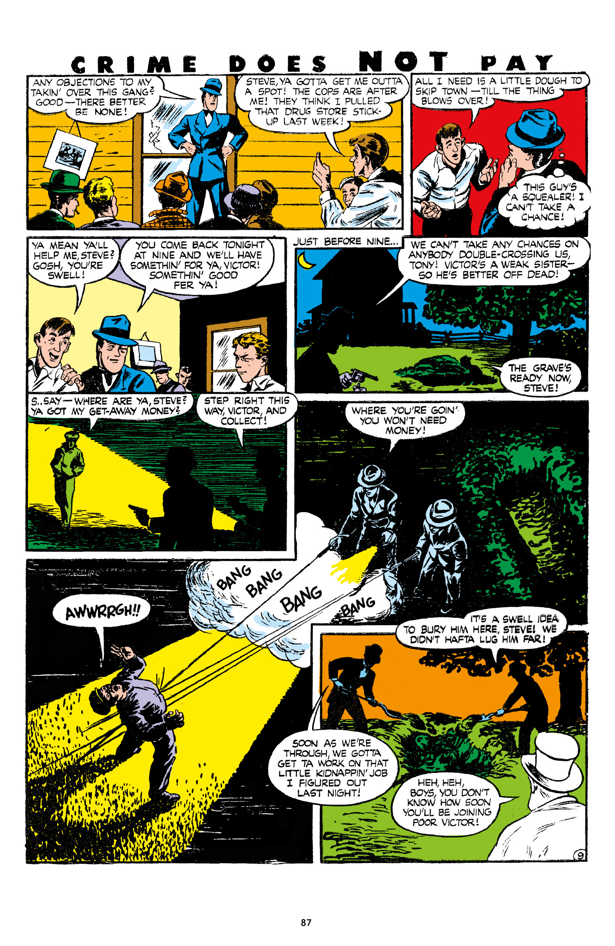 Read online Crime Does Not Pay Archives comic -  Issue # TPB 7 (Part 1) - 89