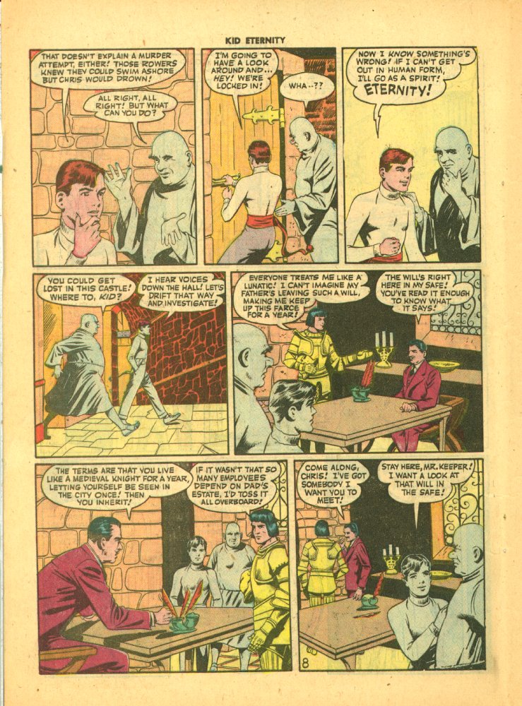 Read online Kid Eternity (1946) comic -  Issue #4 - 10