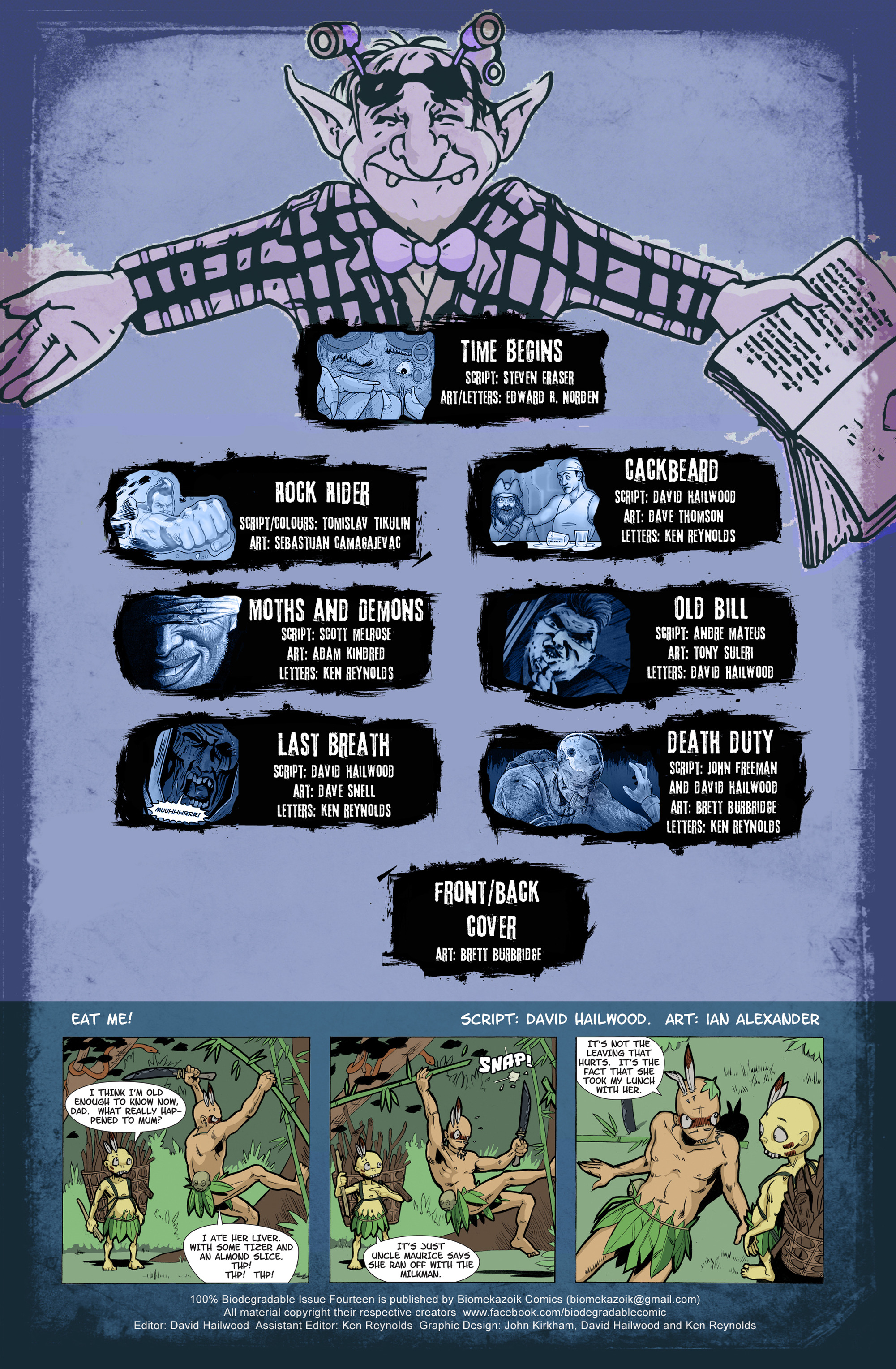 Read online 100% Biodegradable comic -  Issue #14 - 2