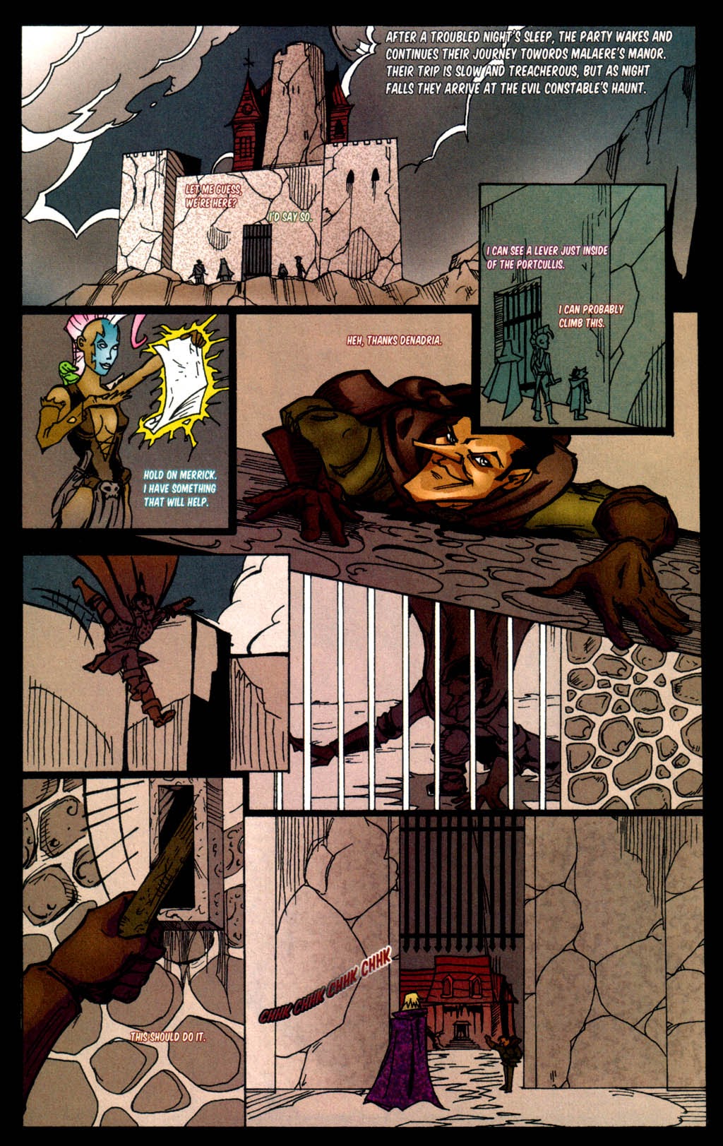 Read online Dungeons & Dragons: Crisis in Raimiton comic -  Issue # Full - 24