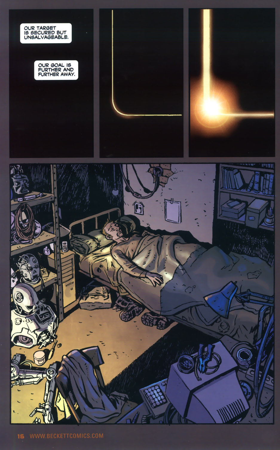Read online Terminator 3 comic -  Issue #1 - 16