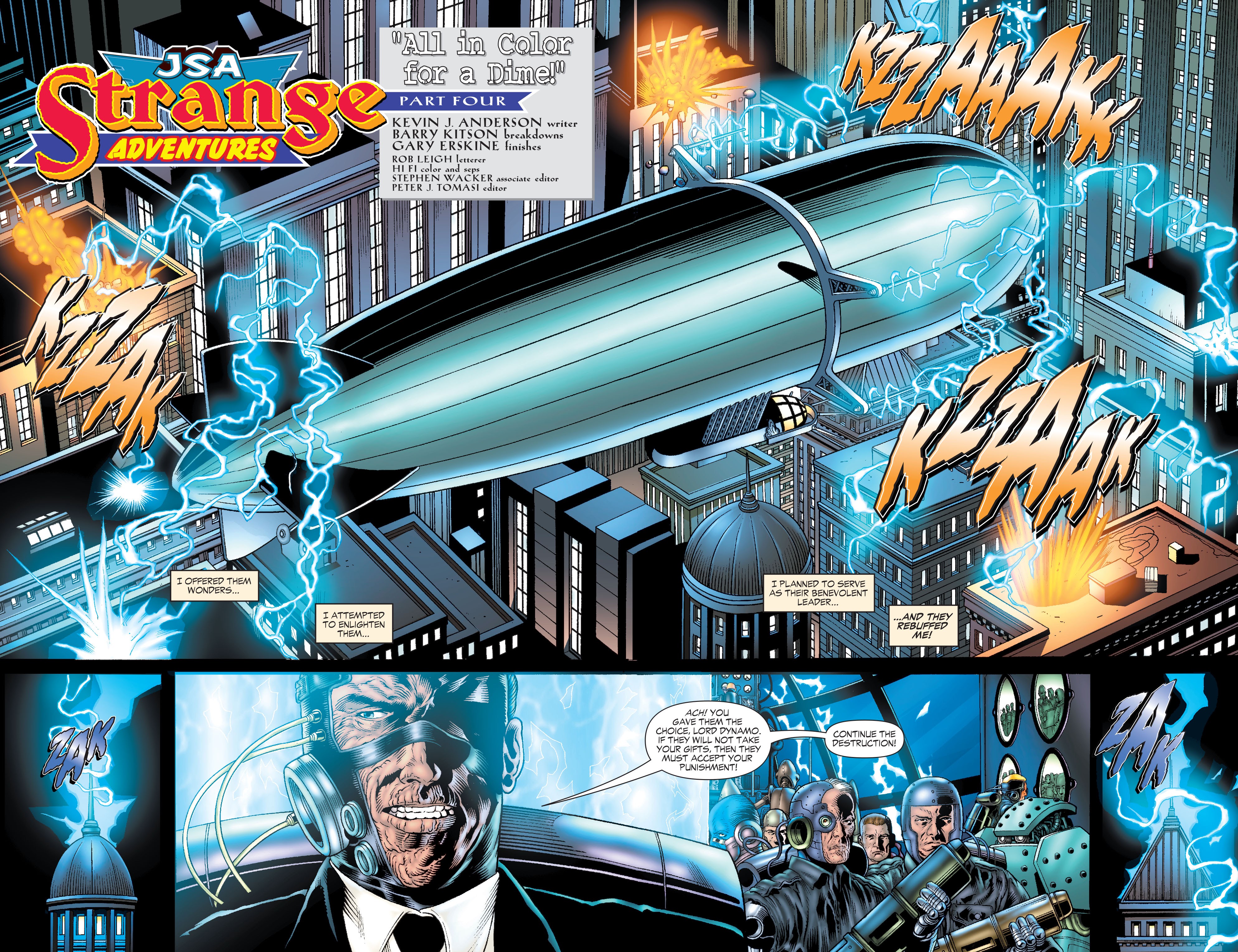 Read online JSA Strange Adventures comic -  Issue #4 - 5