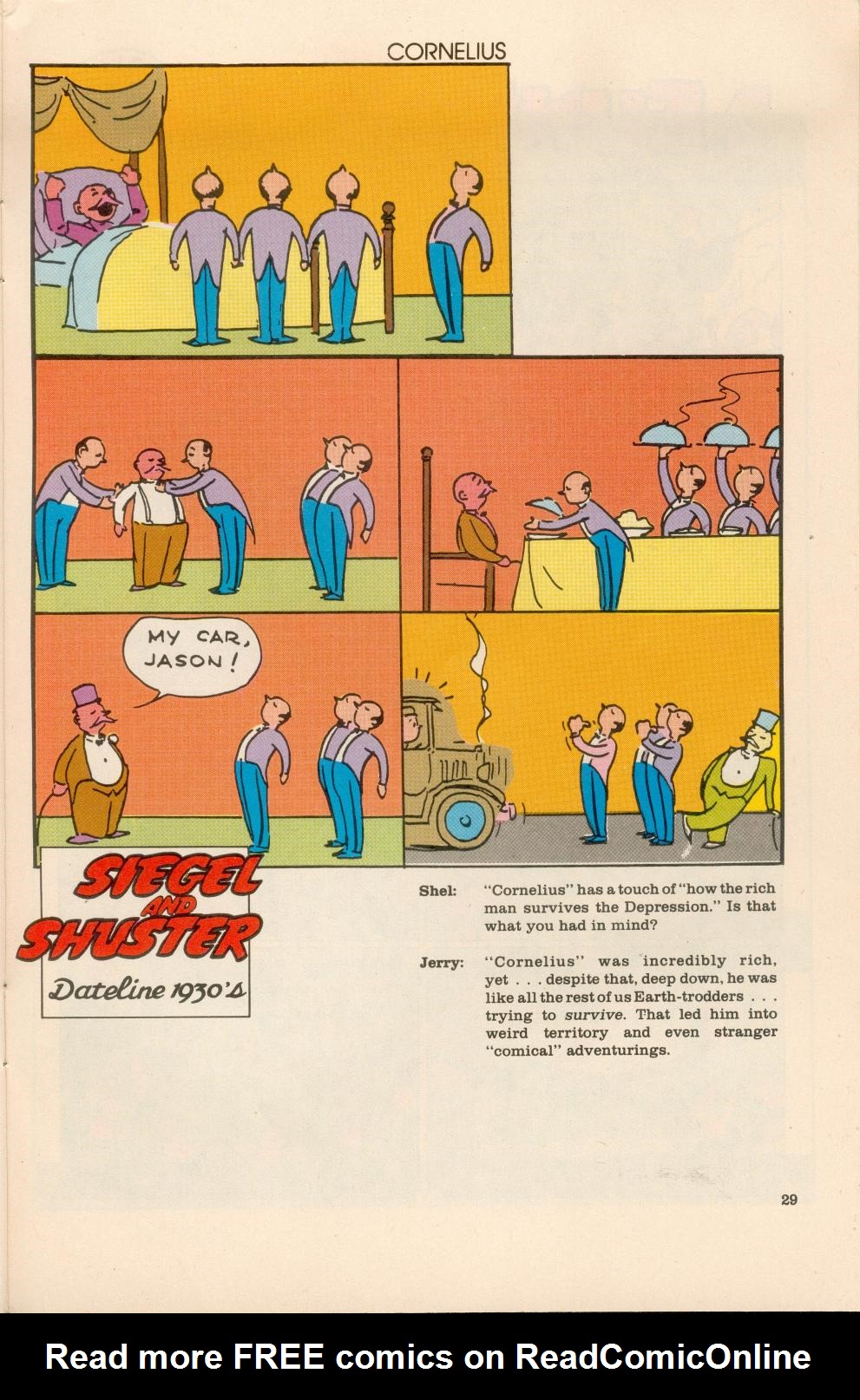 Read online Siegel and Shuster: Dateline 1930's comic -  Issue #1 - 31