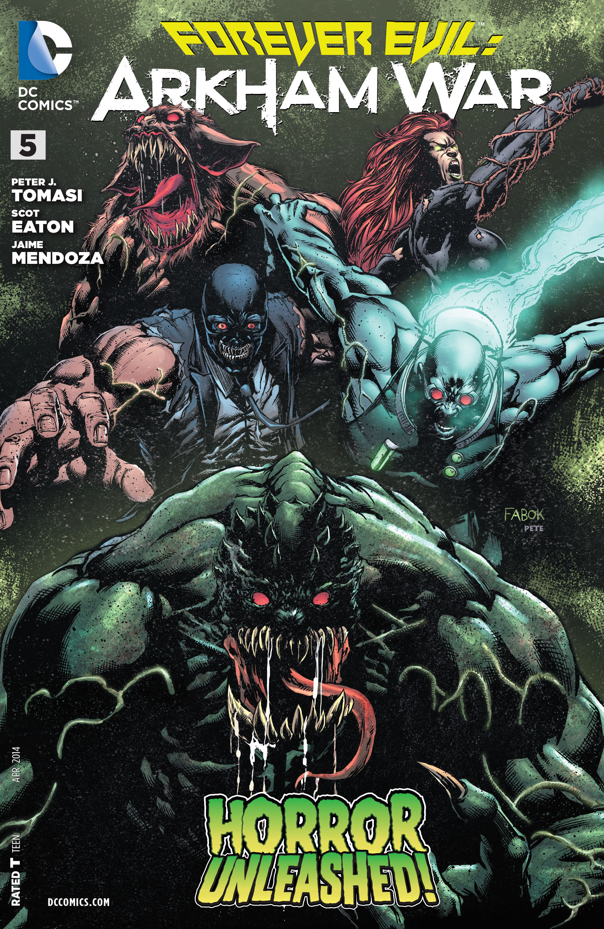 Read online Forever Evil: Arkham War comic -  Issue #5 - 1