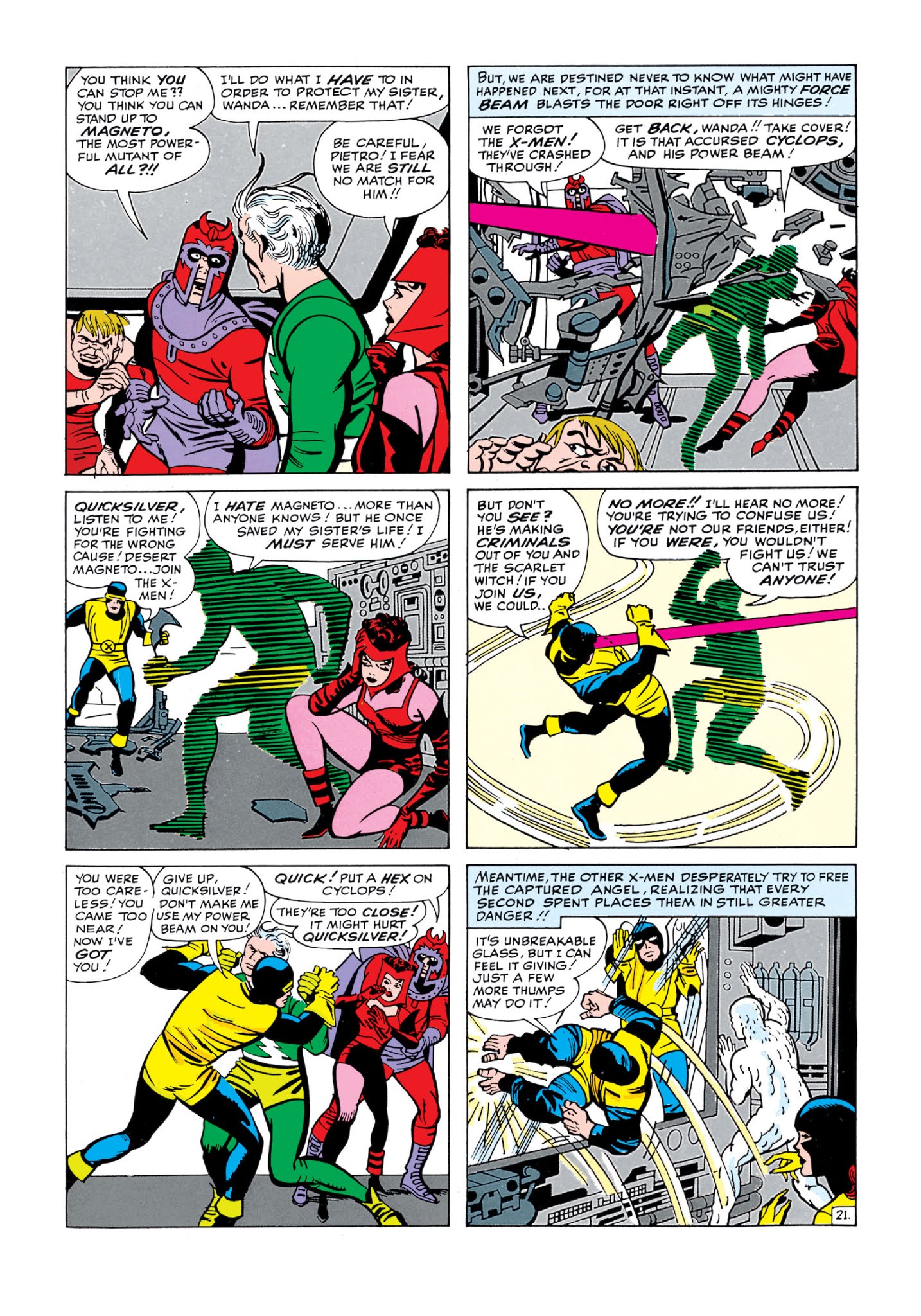 Read online Marvel Masterworks: The X-Men comic -  Issue # TPB 1 (Part 2) - 21