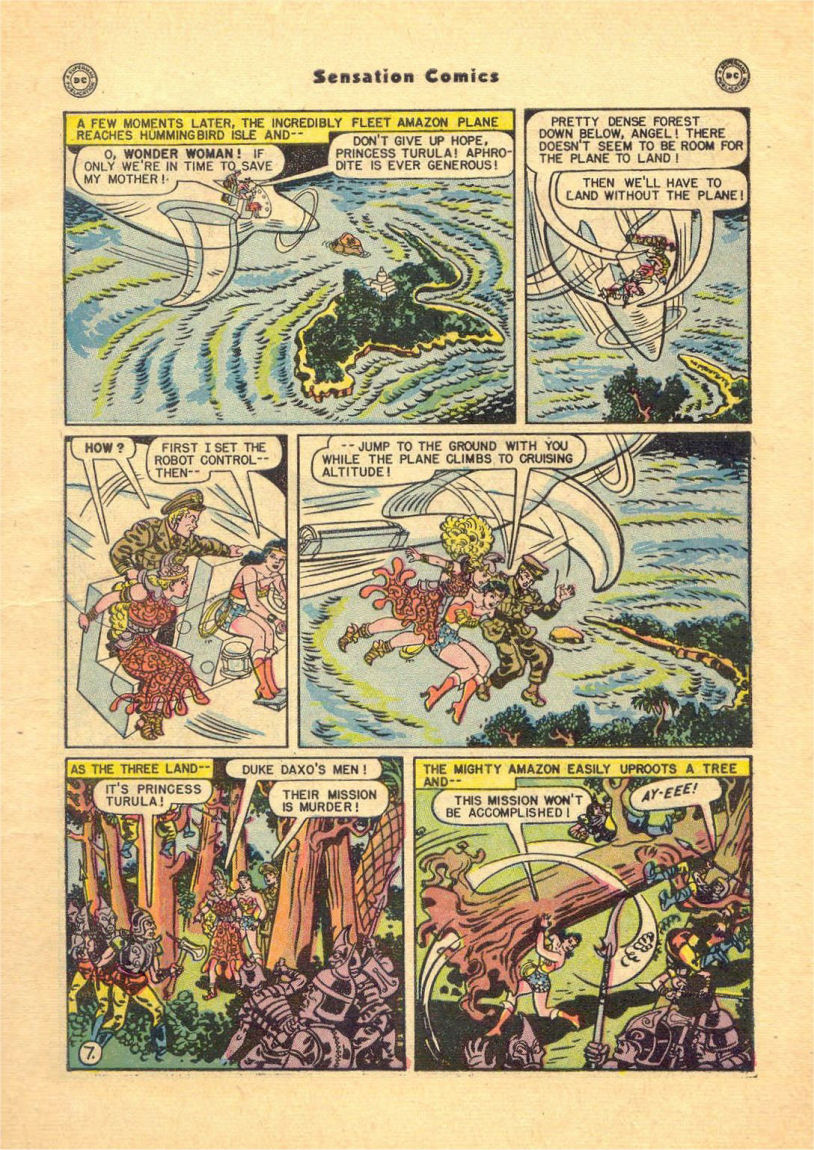 Read online Sensation (Mystery) Comics comic -  Issue #84 - 9