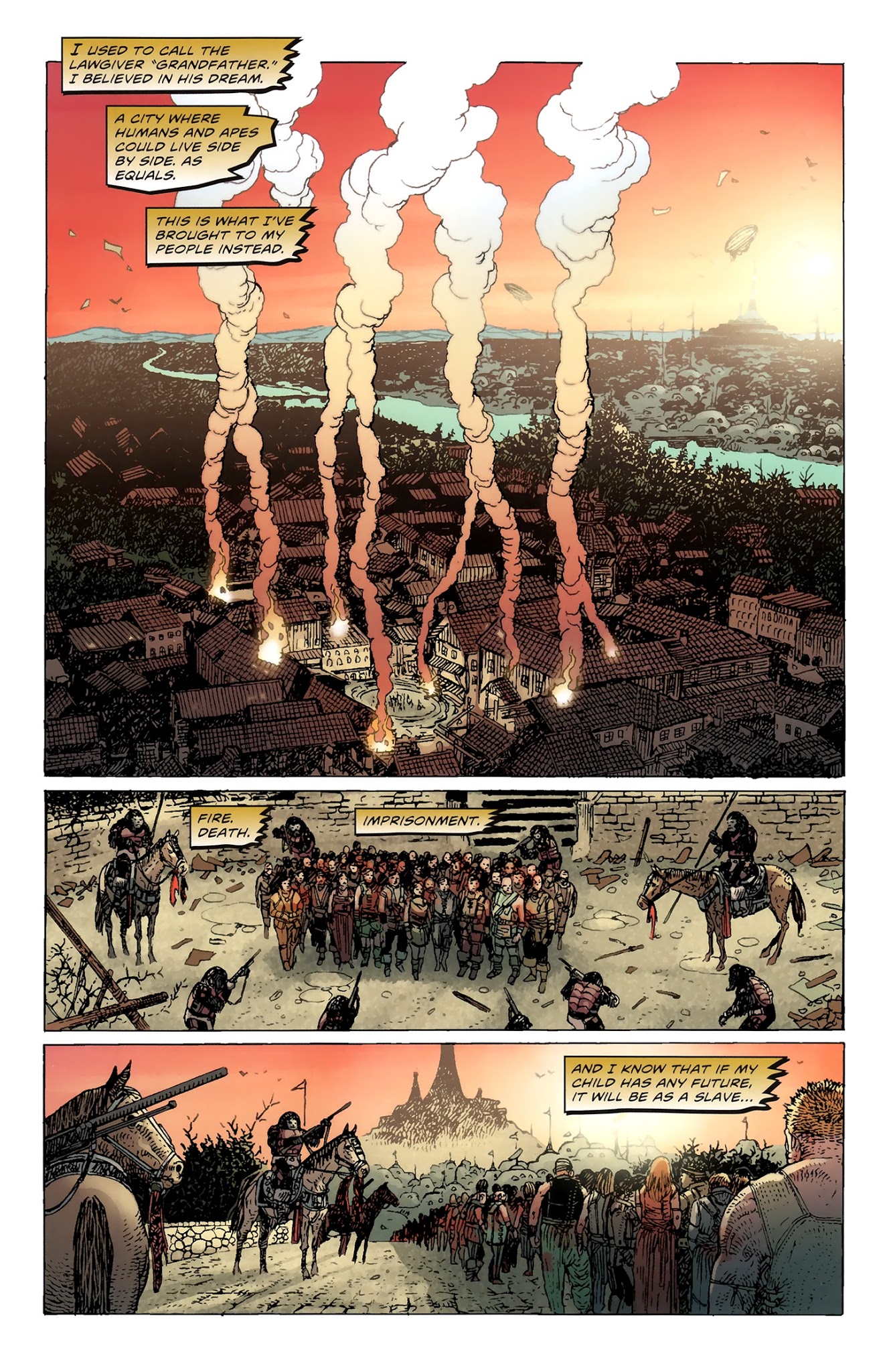 Read online Planet of the Apes (2011) comic -  Issue #8 - 25