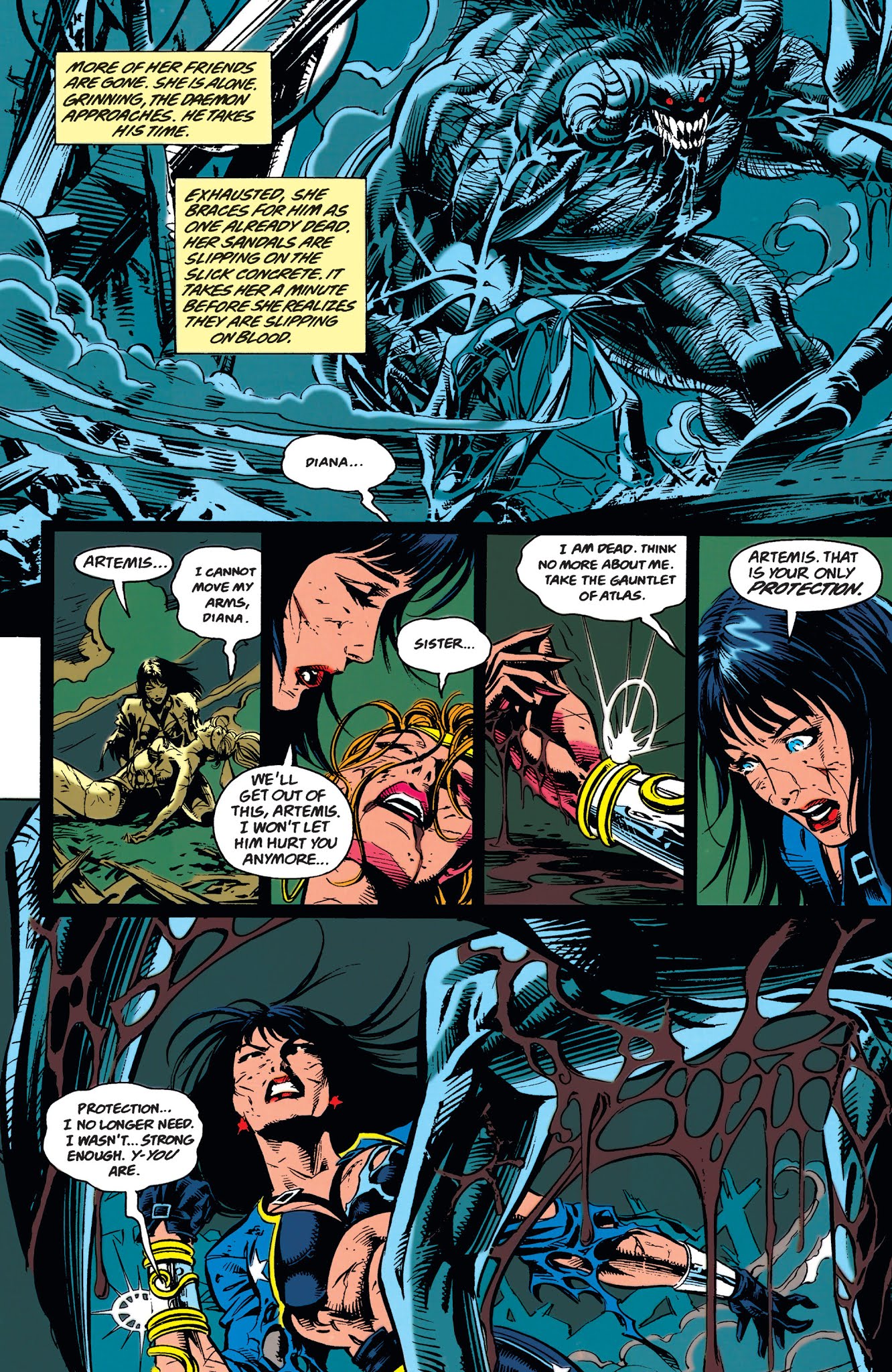 Read online Wonder Woman (1987) comic -  Issue # _TPB Wonder Woman by Mike Deodato - 288