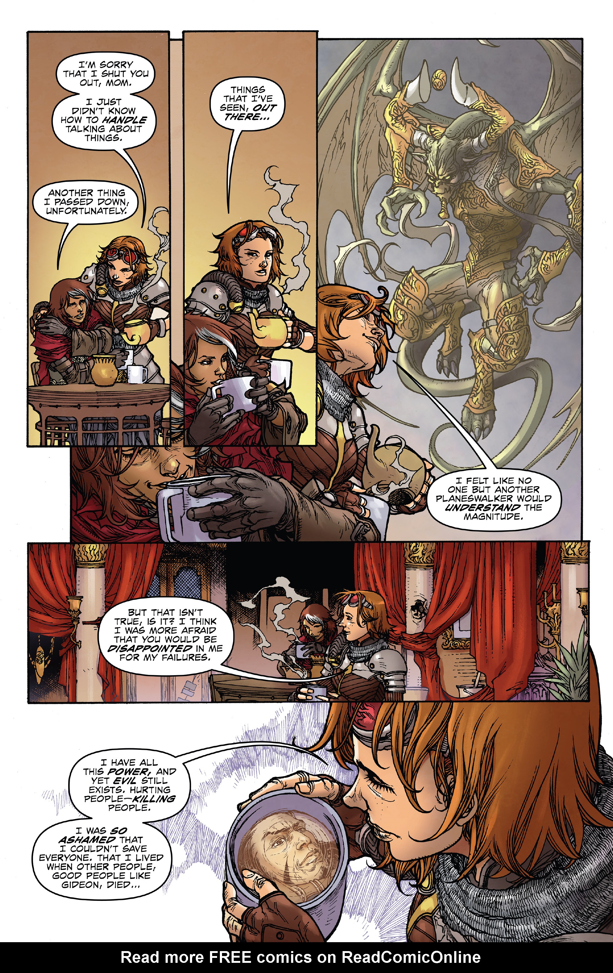 Read online Magic: The Gathering: Chandra comic -  Issue #4 - 19