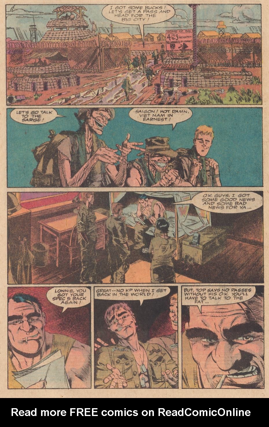 Read online The 'Nam comic -  Issue #3 - 3