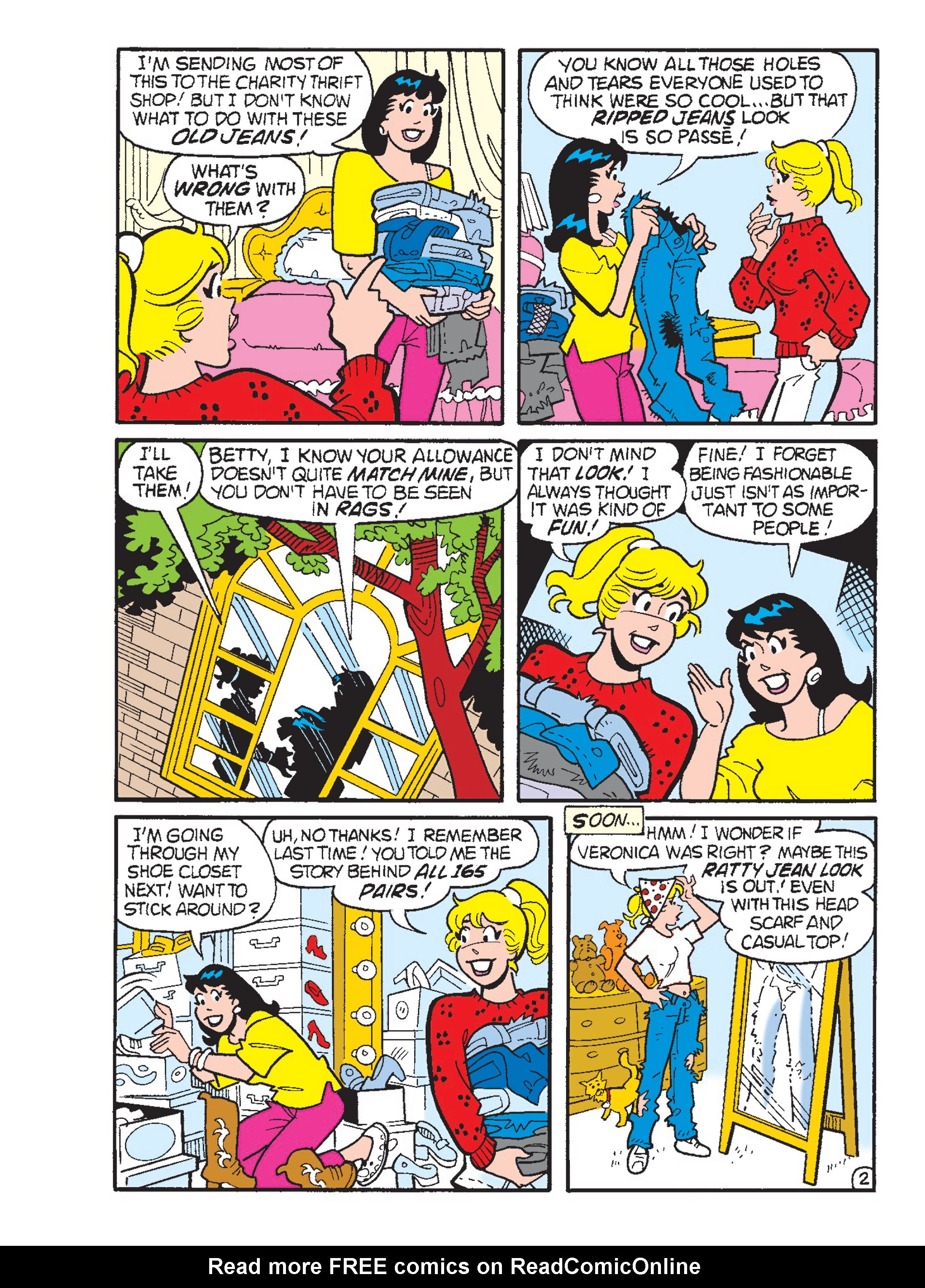 Read online Betty & Veronica Friends Double Digest comic -  Issue #273 - 138