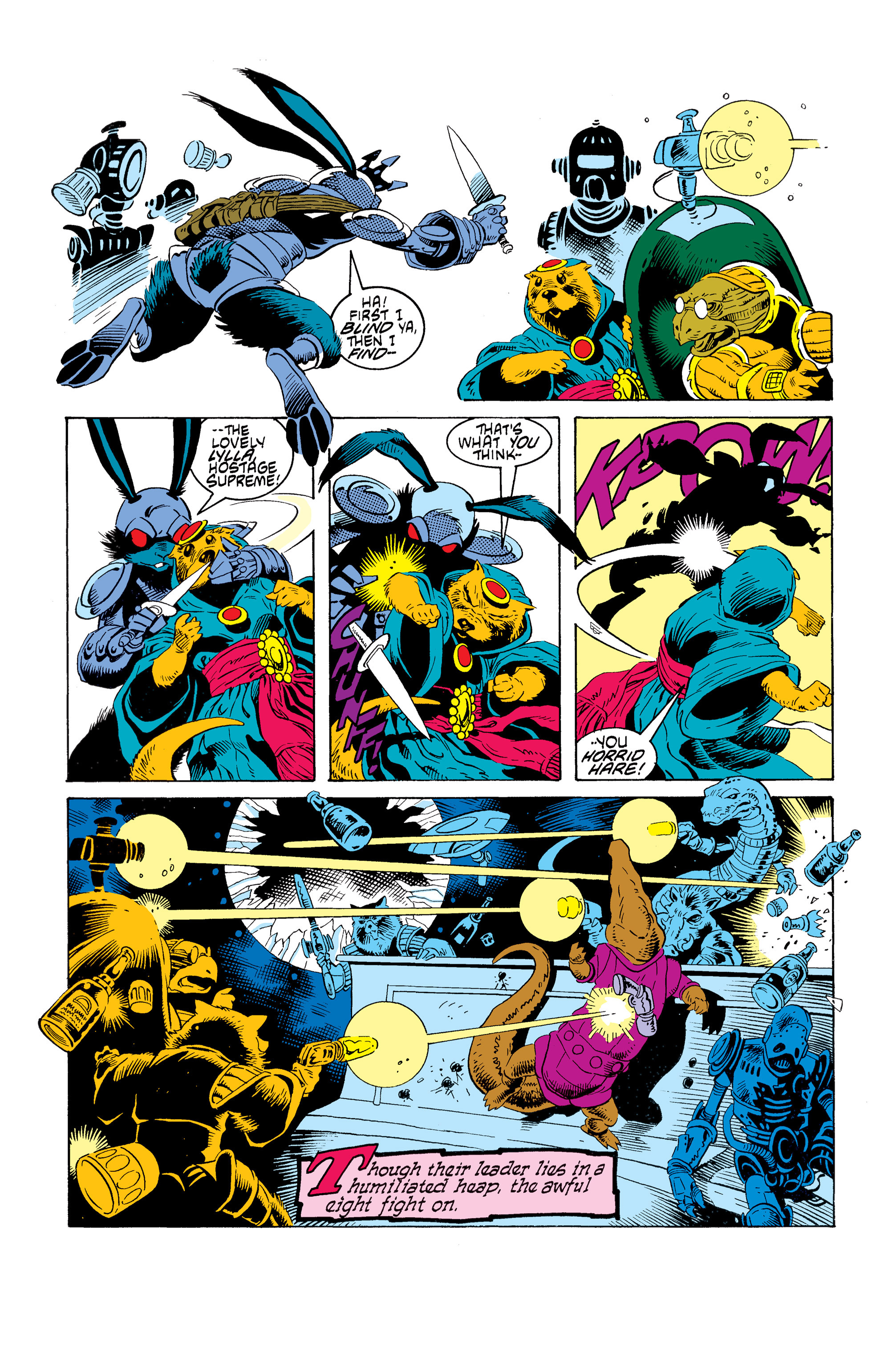 Read online Rocket Raccoon (1985) comic -  Issue #3 - 18