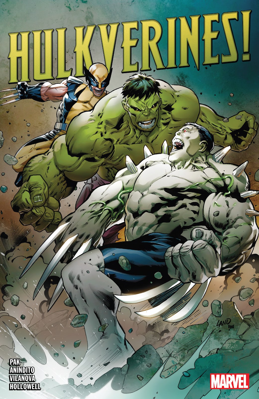 Read online Hulkverines comic -  Issue # _TPB - 1