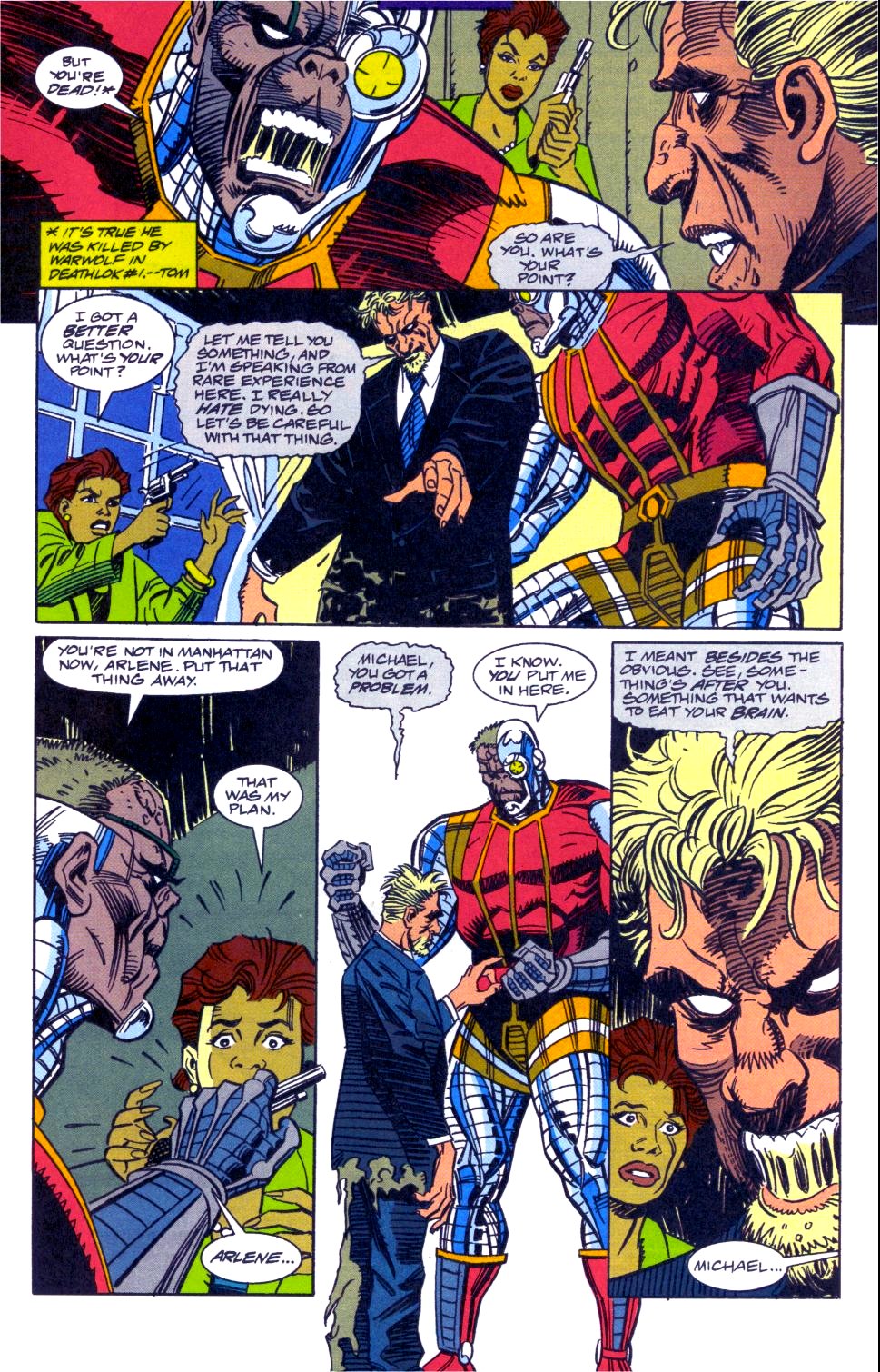 Read online Deathlok (1991) comic -  Issue #14 - 5