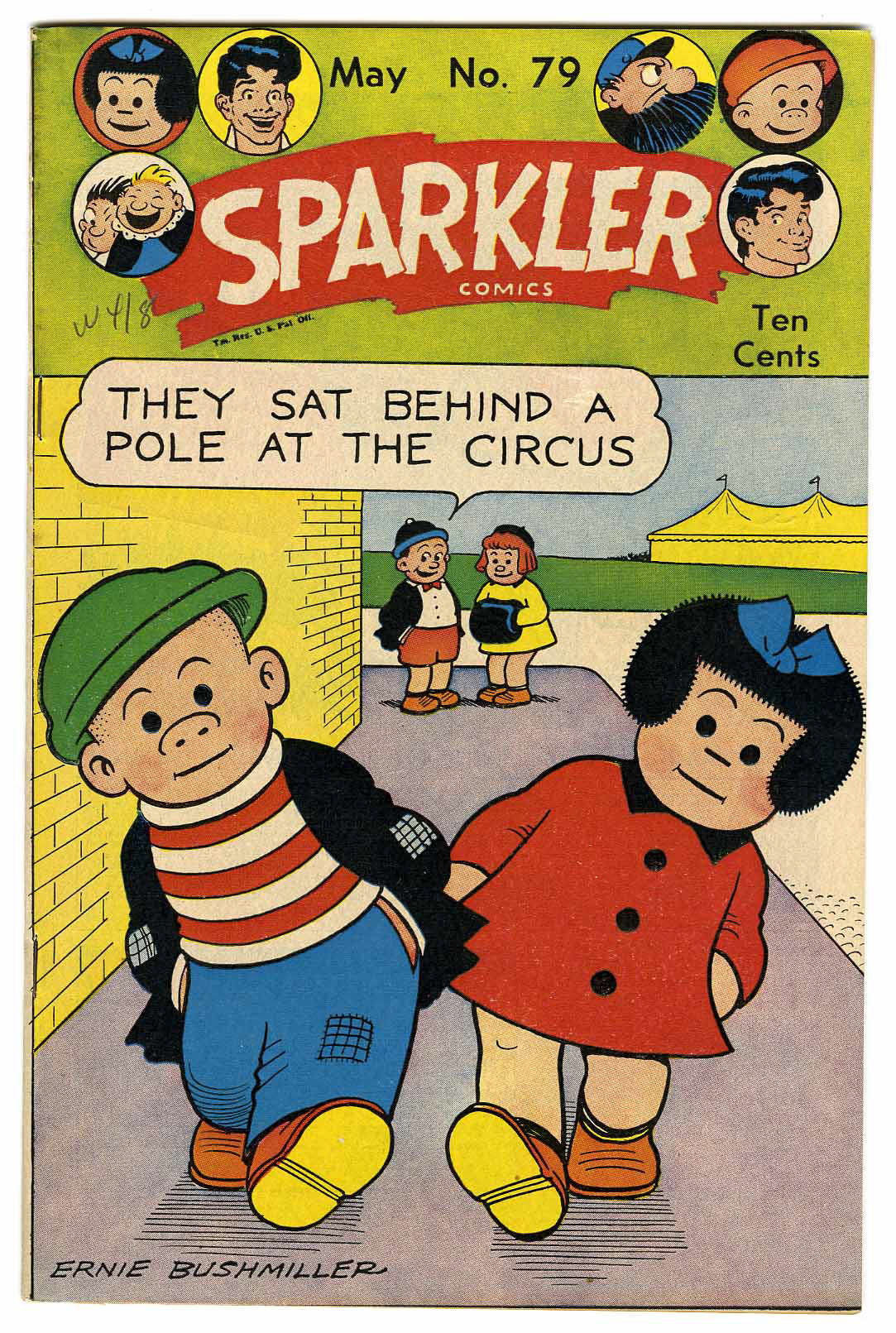Read online Sparkler Comics comic -  Issue #79 - 1