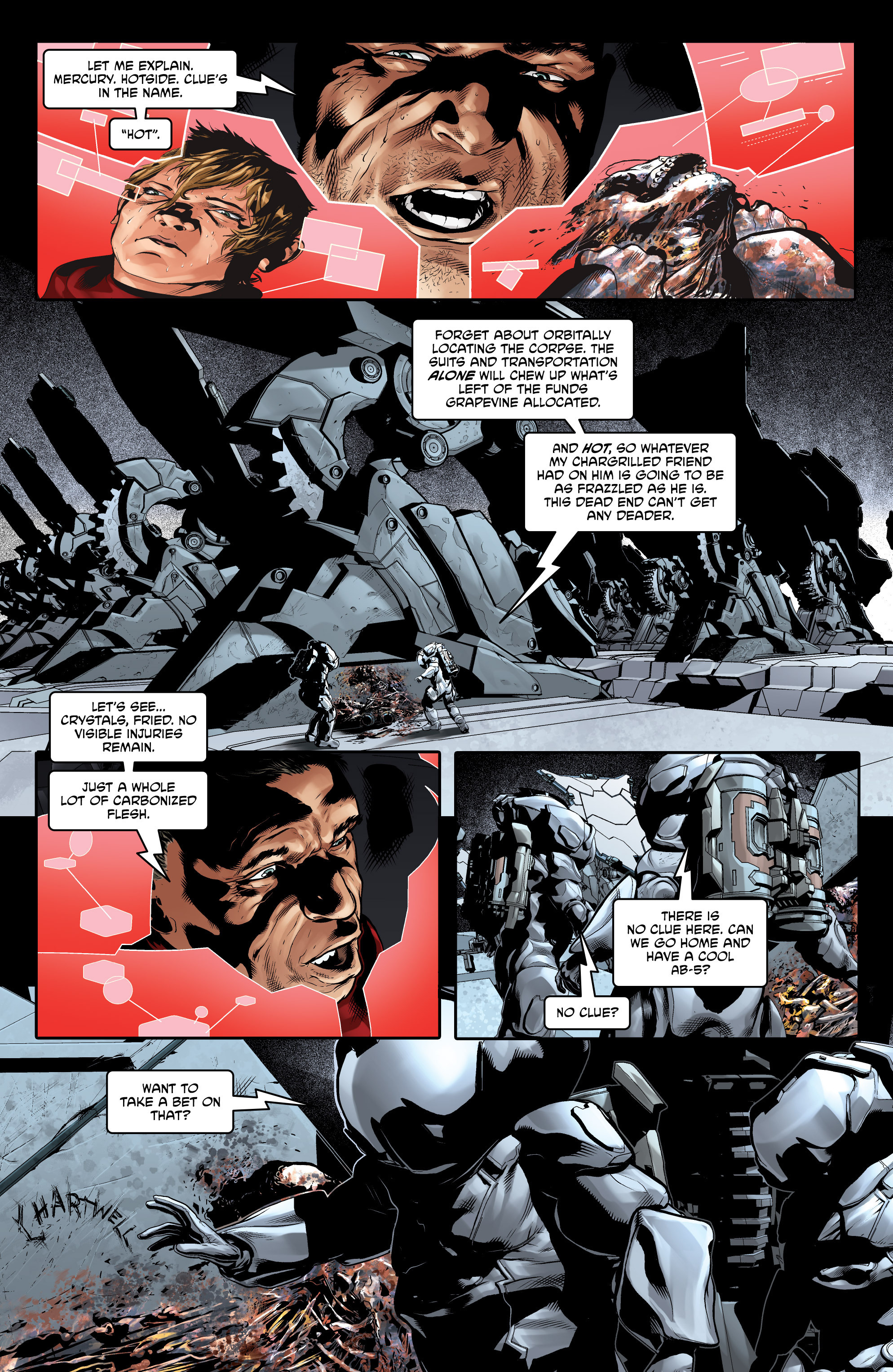 Read online Mercury Heat comic -  Issue #3 - 5