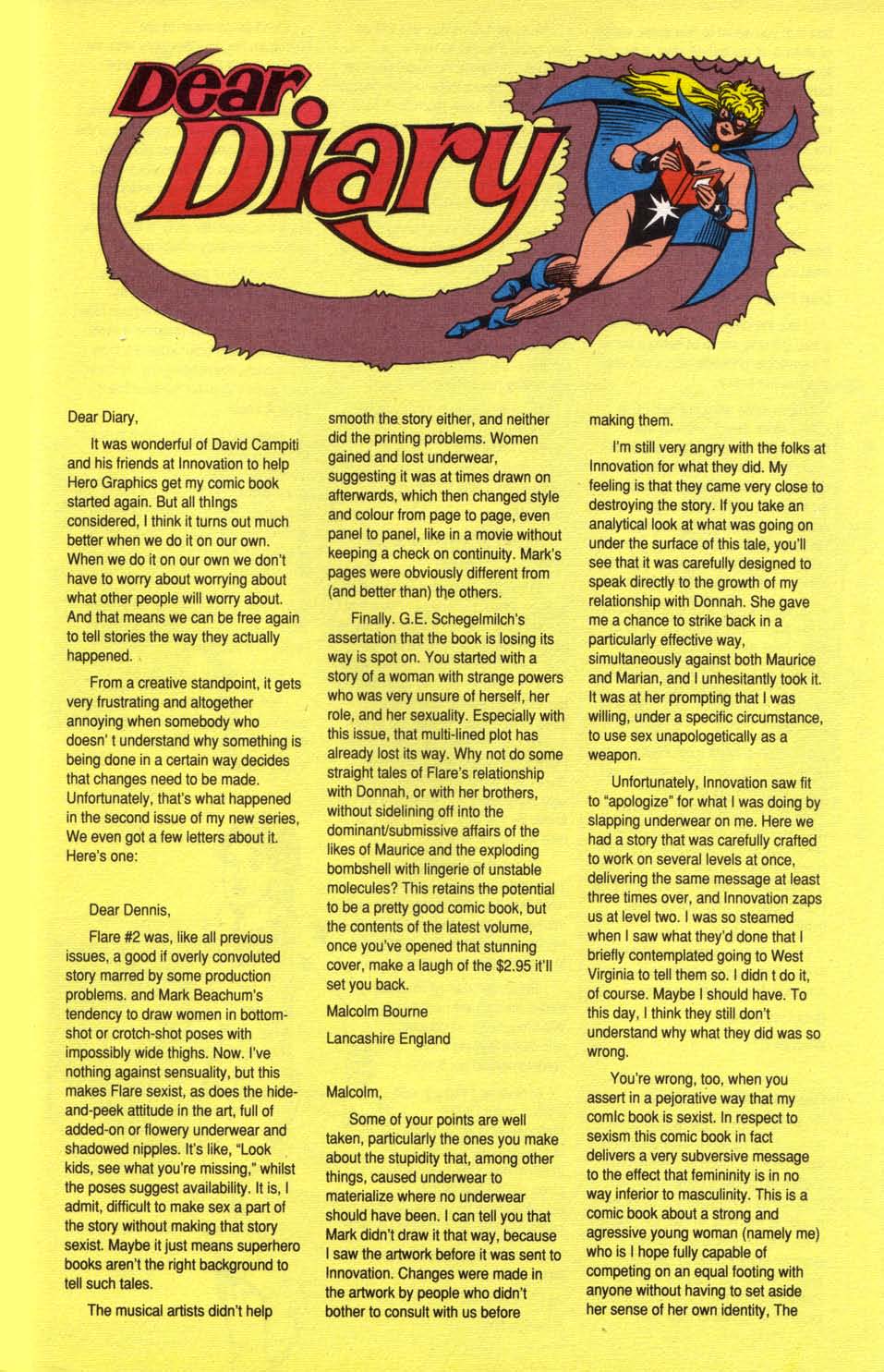 Read online Flare (1990) comic -  Issue #5 - 37