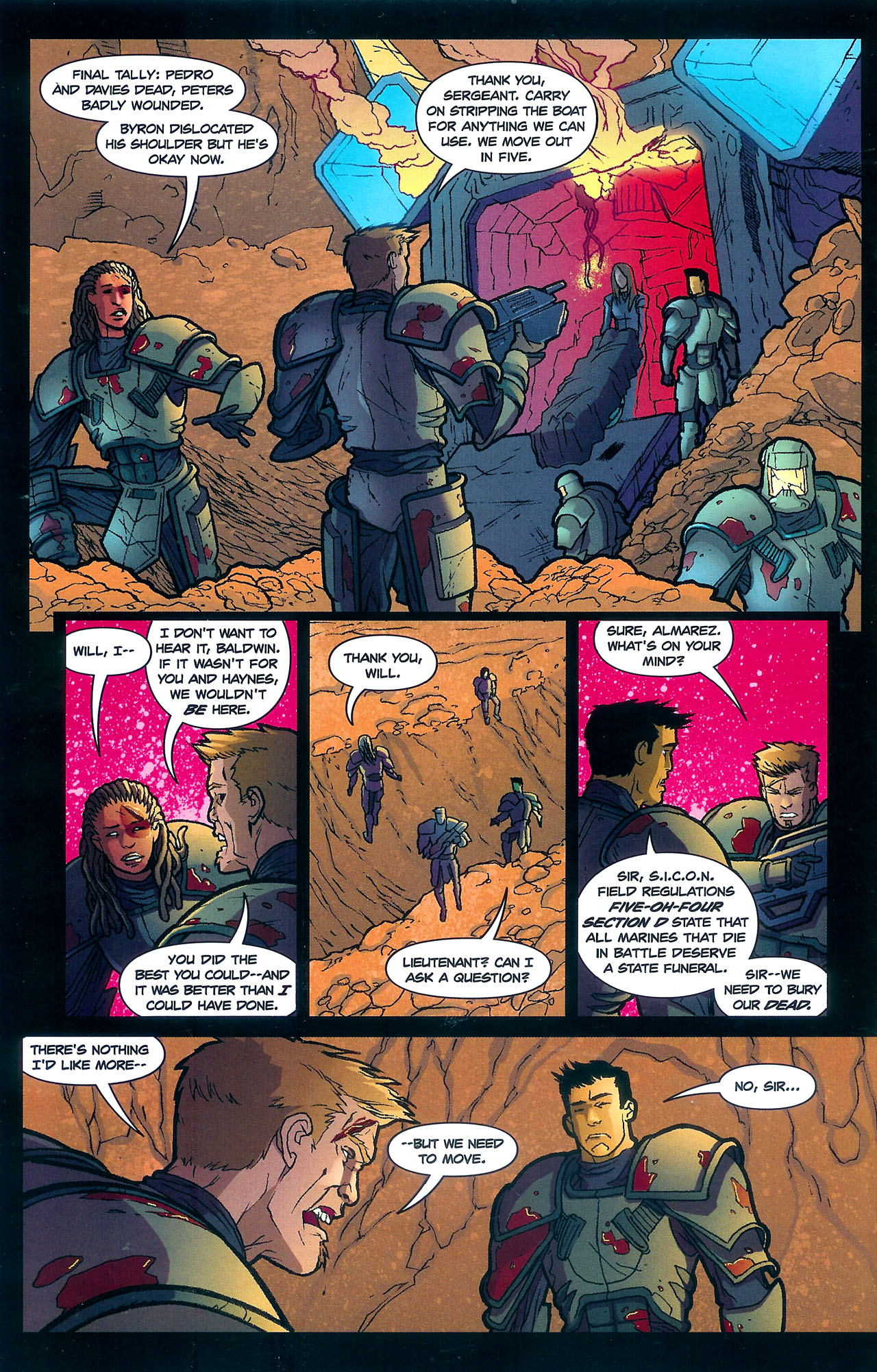 Read online Starship Troopers (2007) comic -  Issue #2 - 12