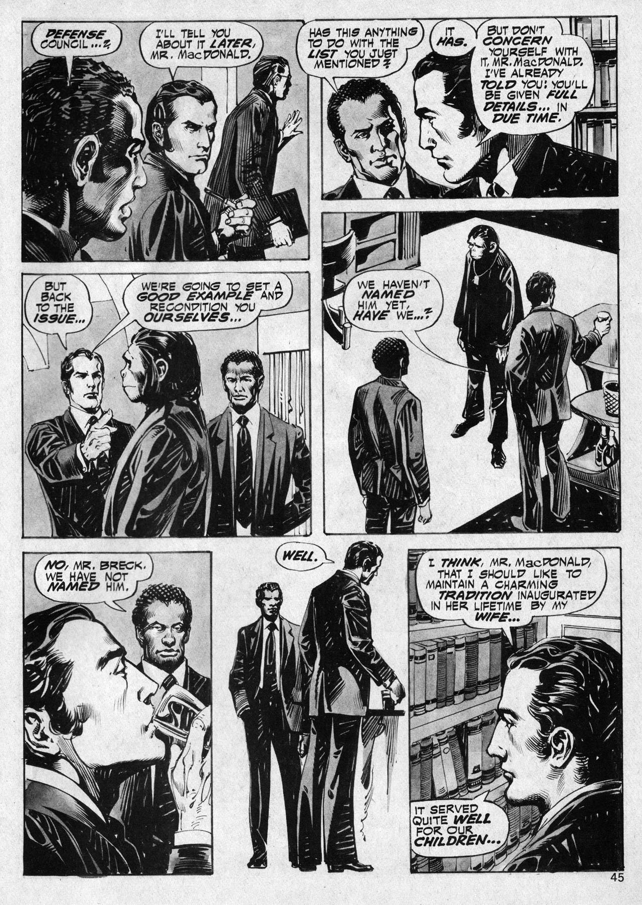 Read online Planet of the Apes comic -  Issue #18 - 44