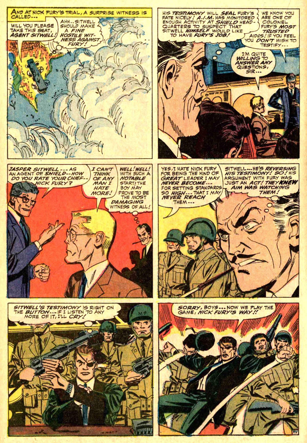 Read online Marvel Masterworks: Nick Fury, Agent of S.H.I.E.L.D. comic -  Issue # TPB 1 (Part 2) - 84