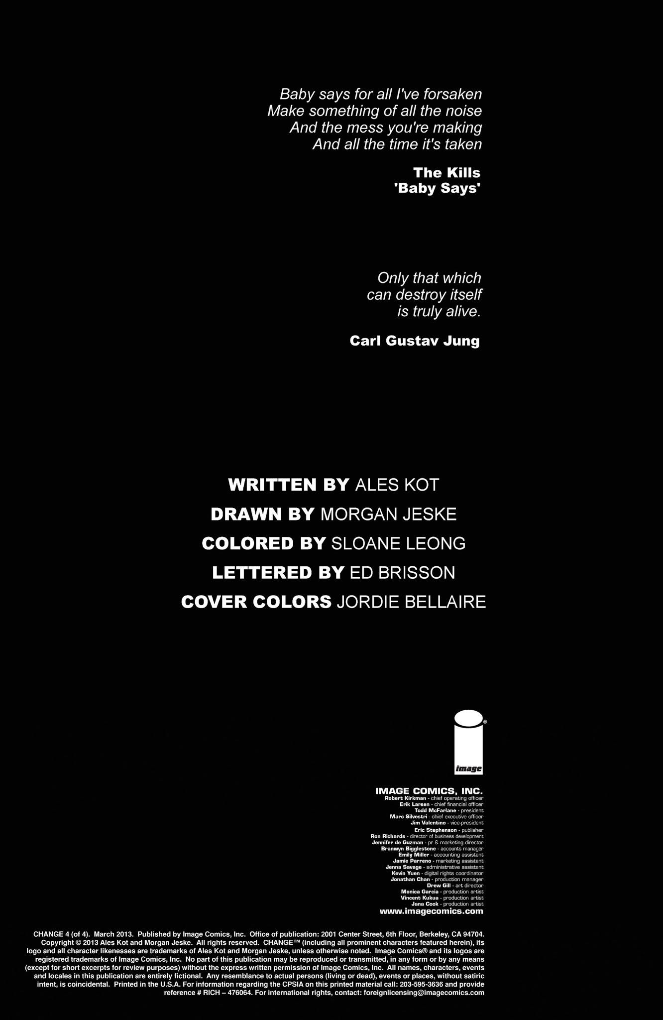 Read online Change comic -  Issue #4 - 2