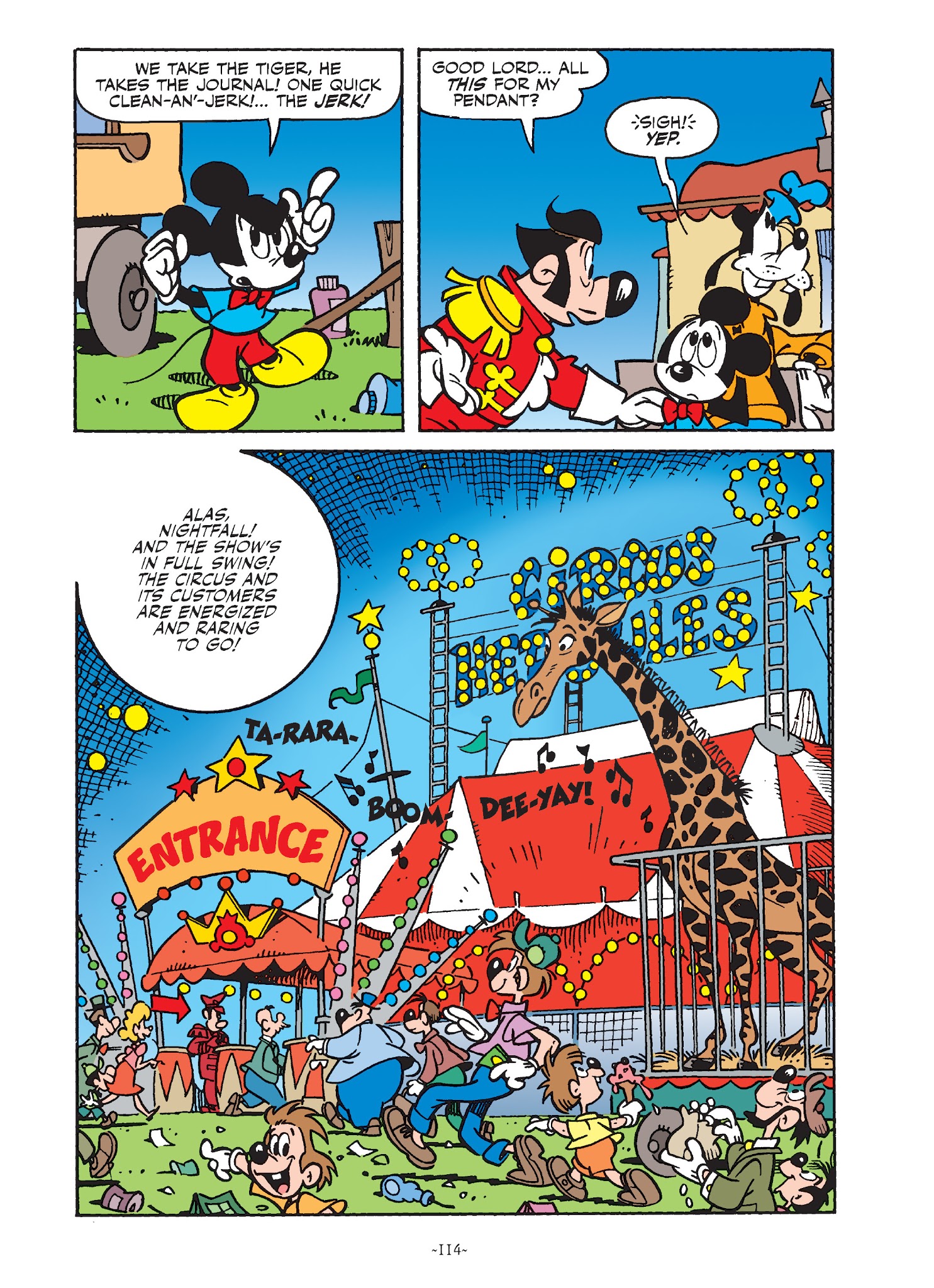 Read online Mickey and Donald: The Search For the Zodiac Stone comic -  Issue # TPB - 113
