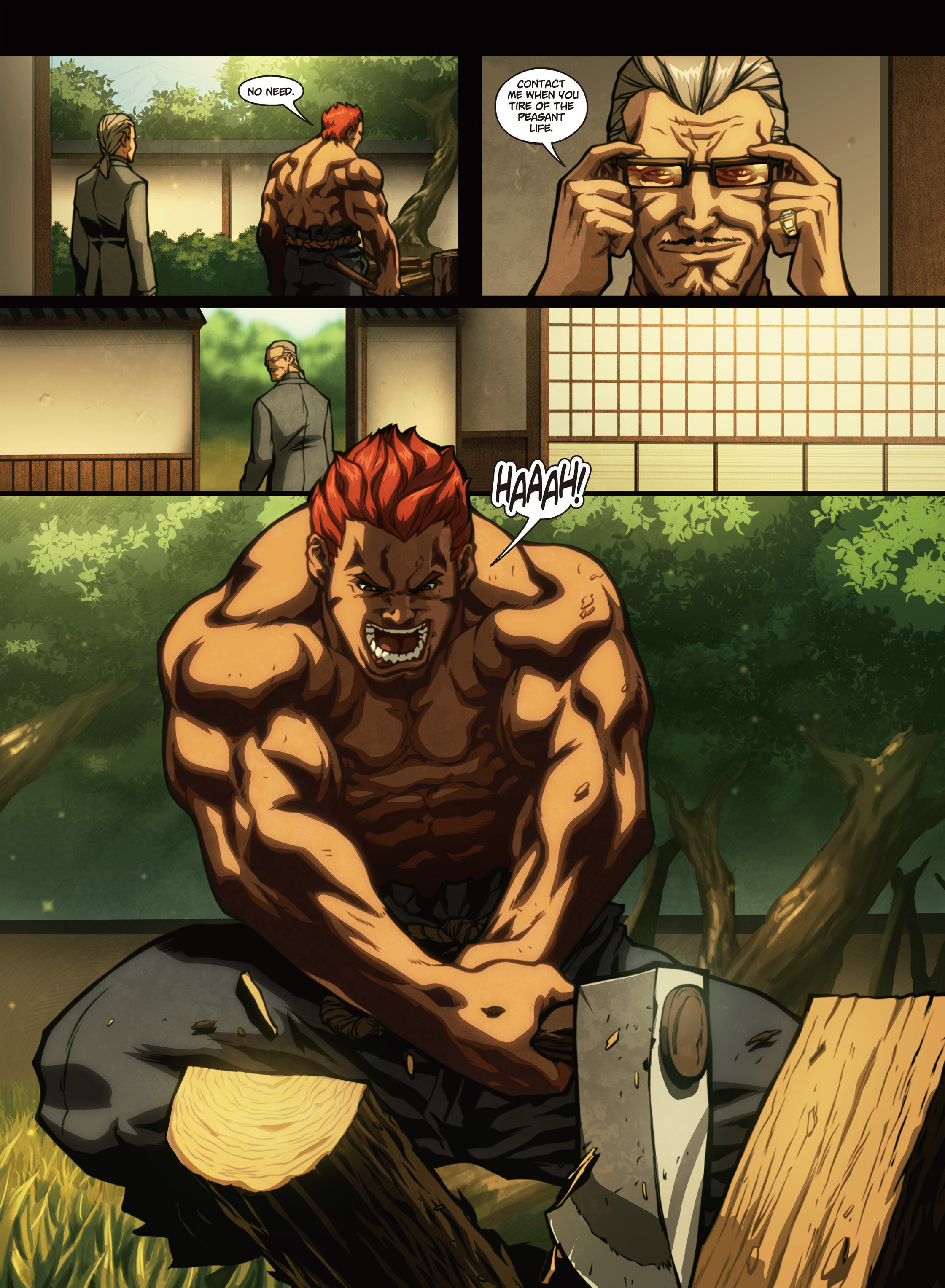Read online Street Fighter Origins: Akuma comic -  Issue # Full - 31