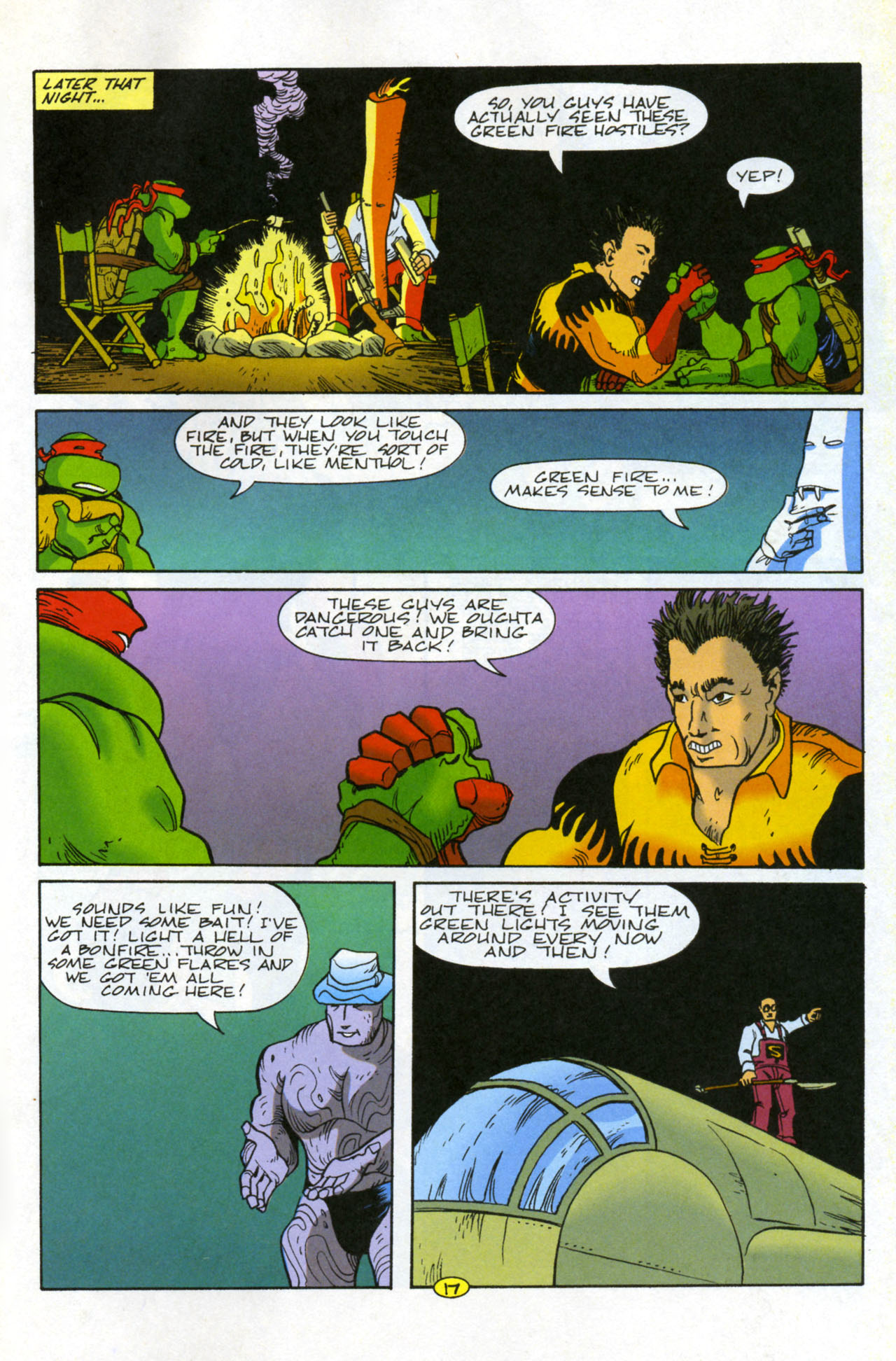 Read online Teenage Mutant Ninja Turtles/Flaming Carrot Crossover comic -  Issue #2 - 19