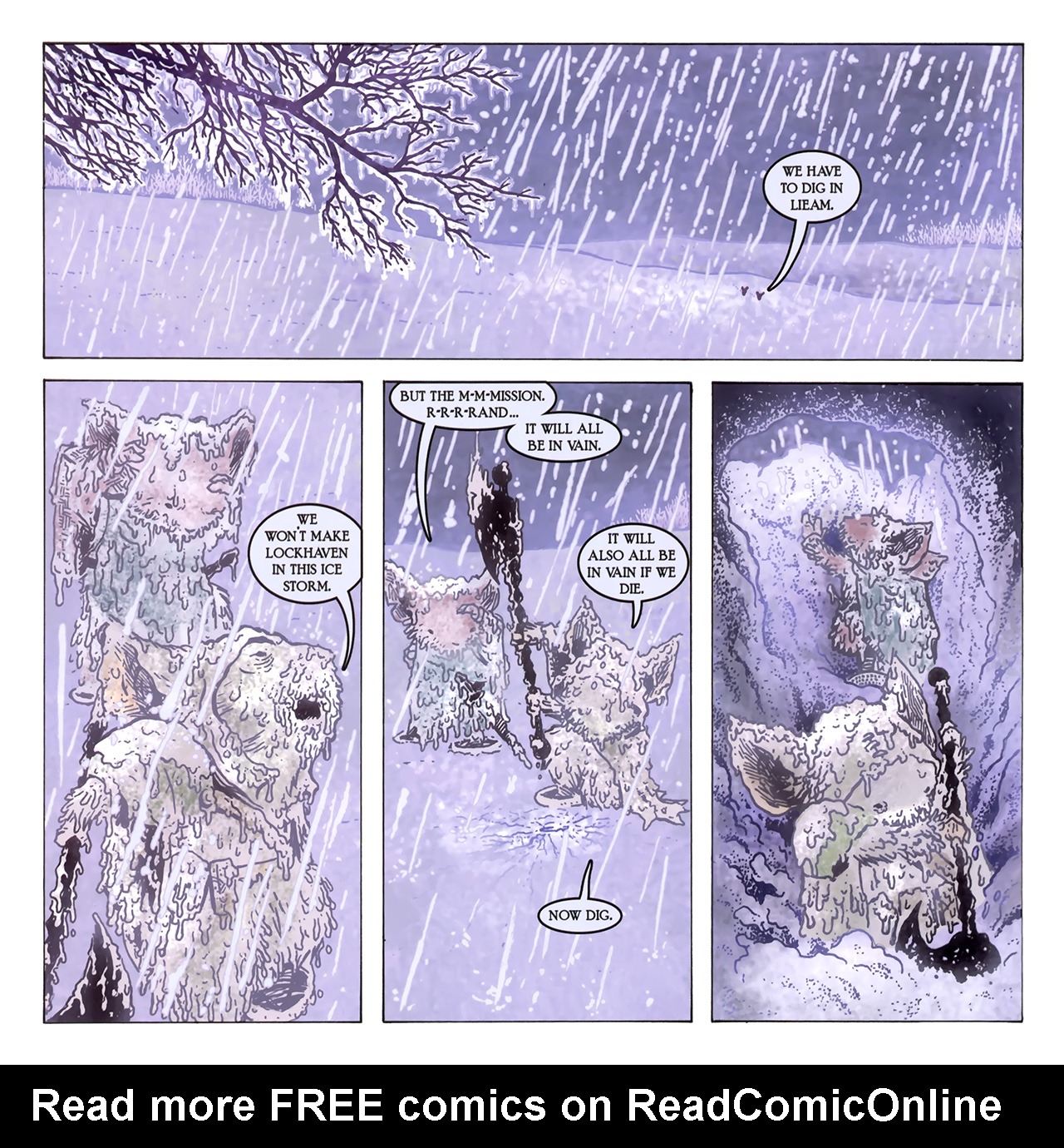 Read online Mouse Guard: Winter 1152 comic -  Issue #3 - 6