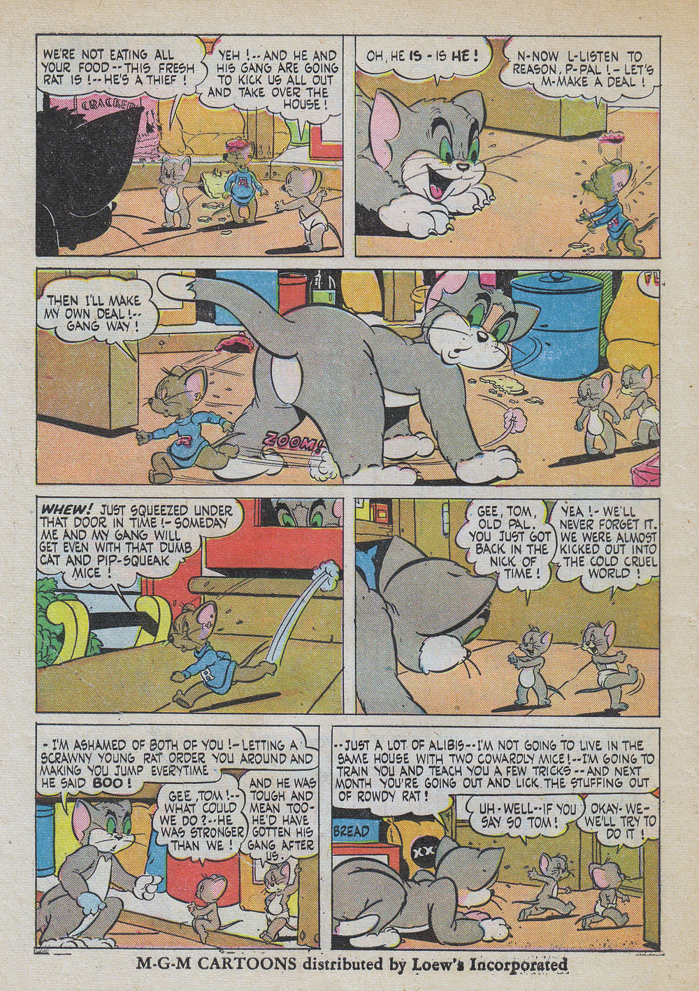 Read online Our Gang with Tom & Jerry comic -  Issue #41 - 10