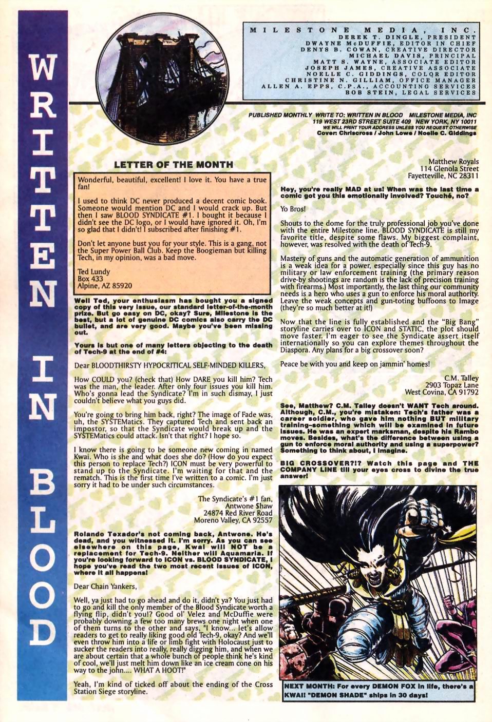 Read online Blood Syndicate comic -  Issue #7 - 25