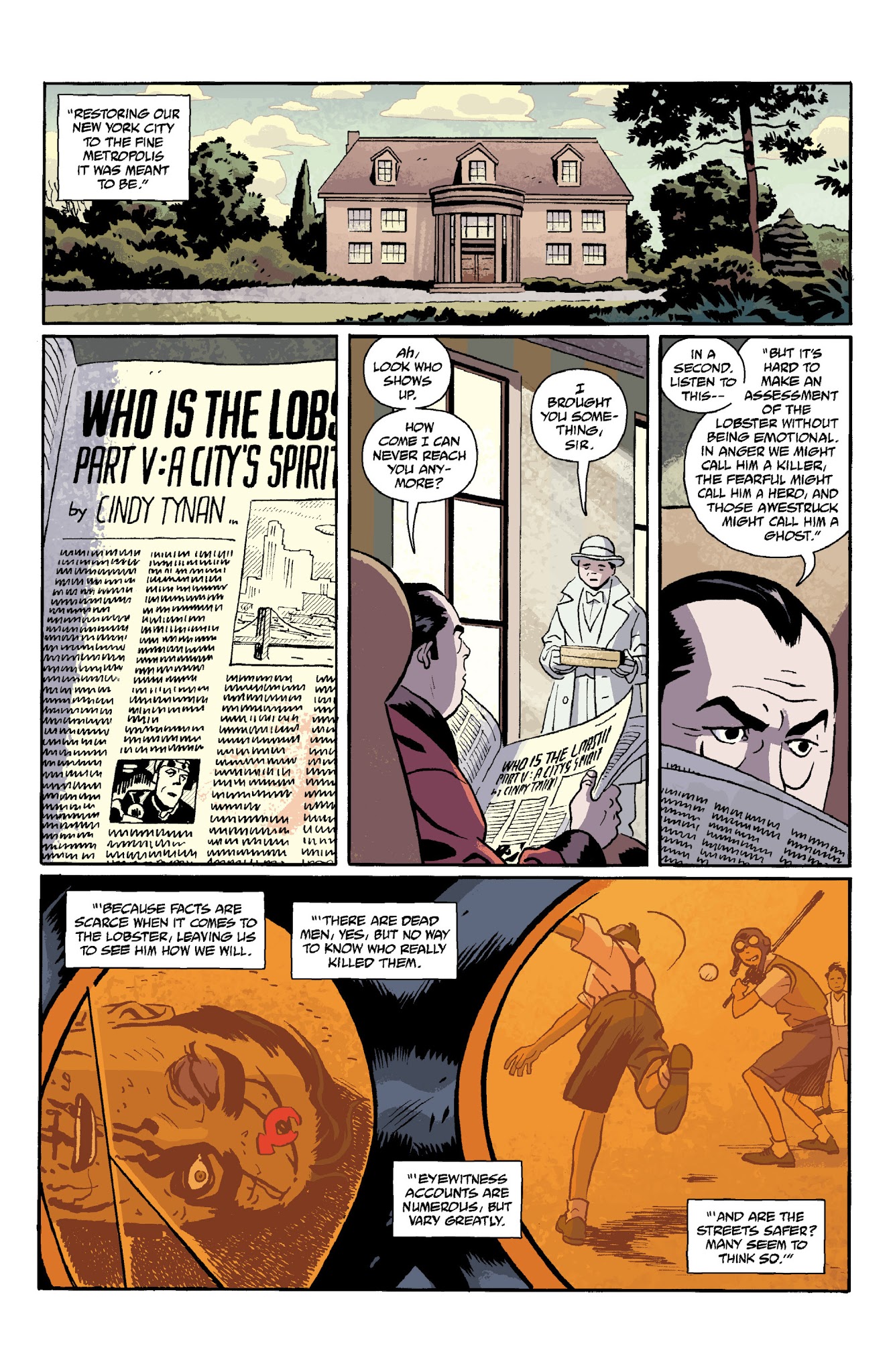 Read online Lobster Johnson: Get the Lobster comic -  Issue # TPB - 120