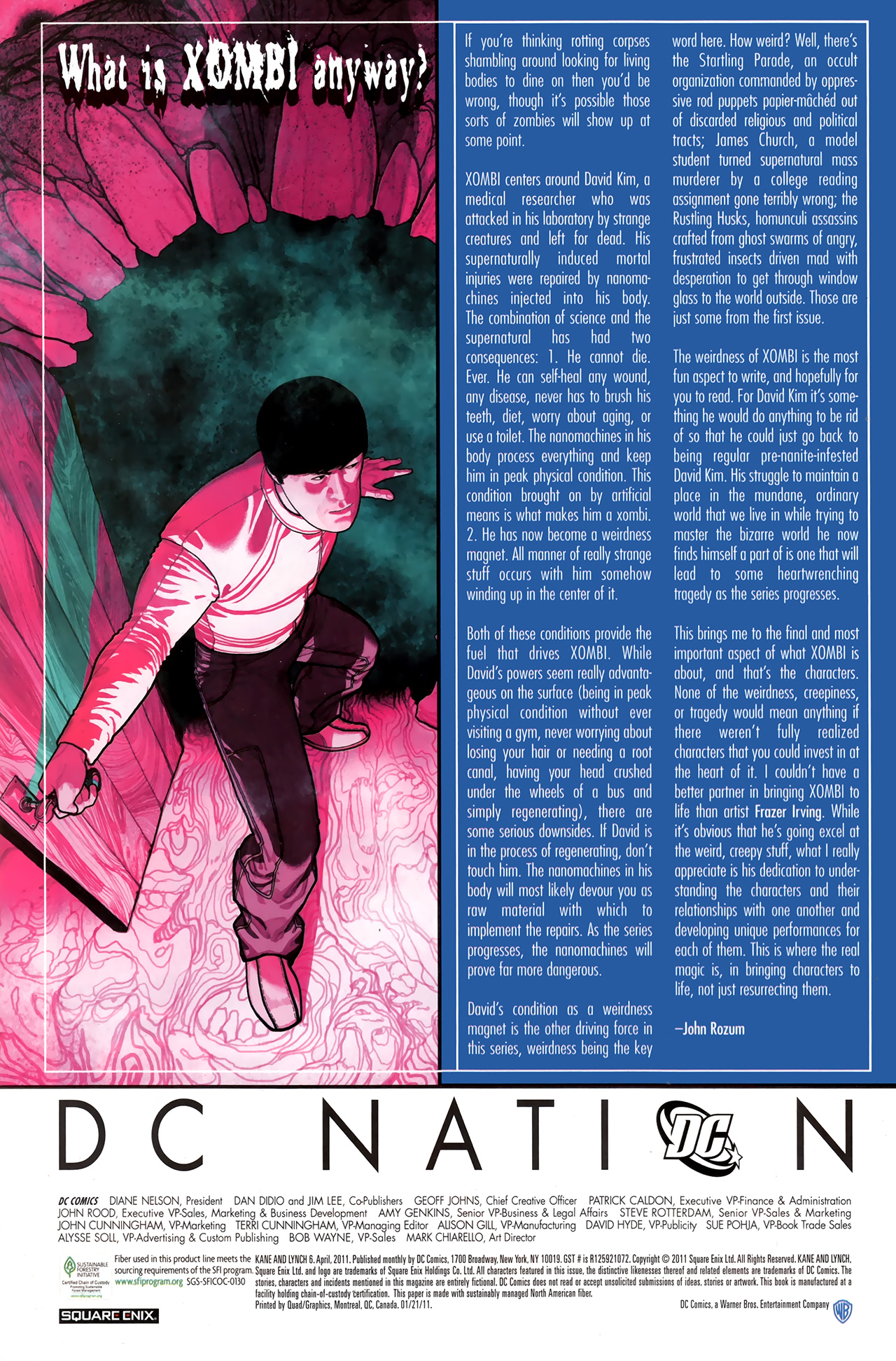 Read online Kane & Lynch comic -  Issue #6 - 22