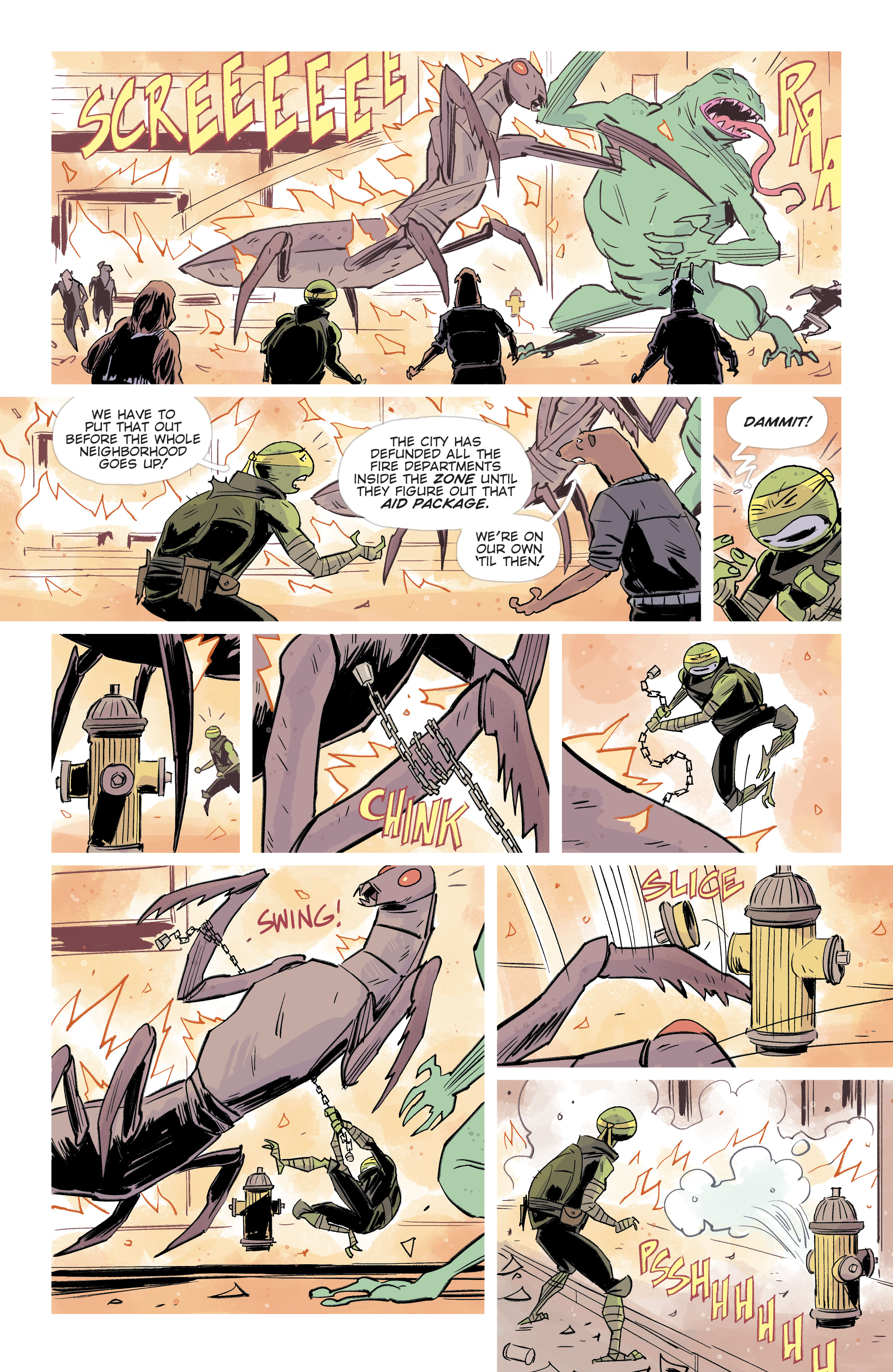 Read online Teenage Mutant Ninja Turtles: Jennika II comic -  Issue #2 - 7