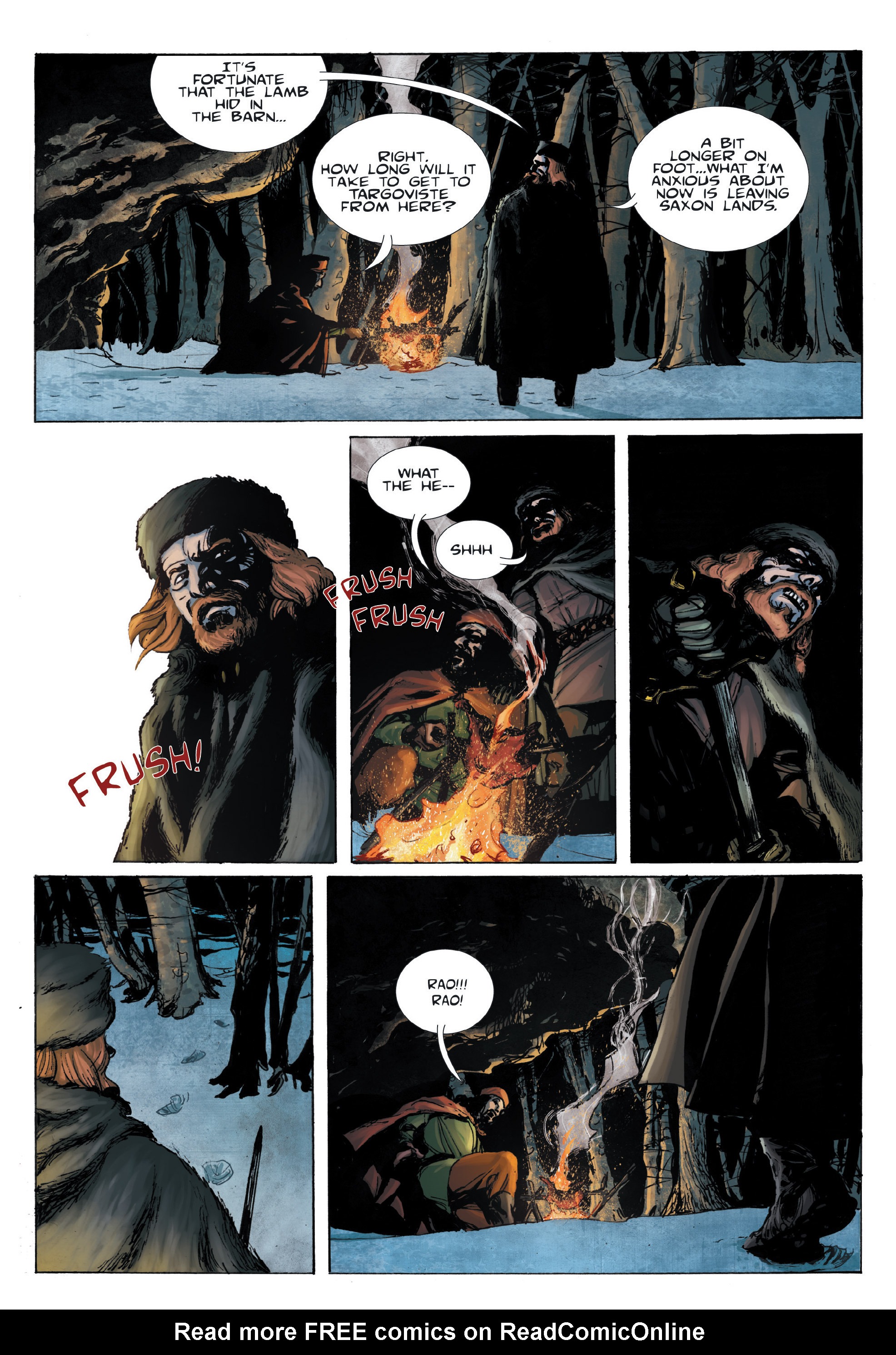 Read online Voivod: The True Story of Vlad the Impaler comic -  Issue # TPB - 72