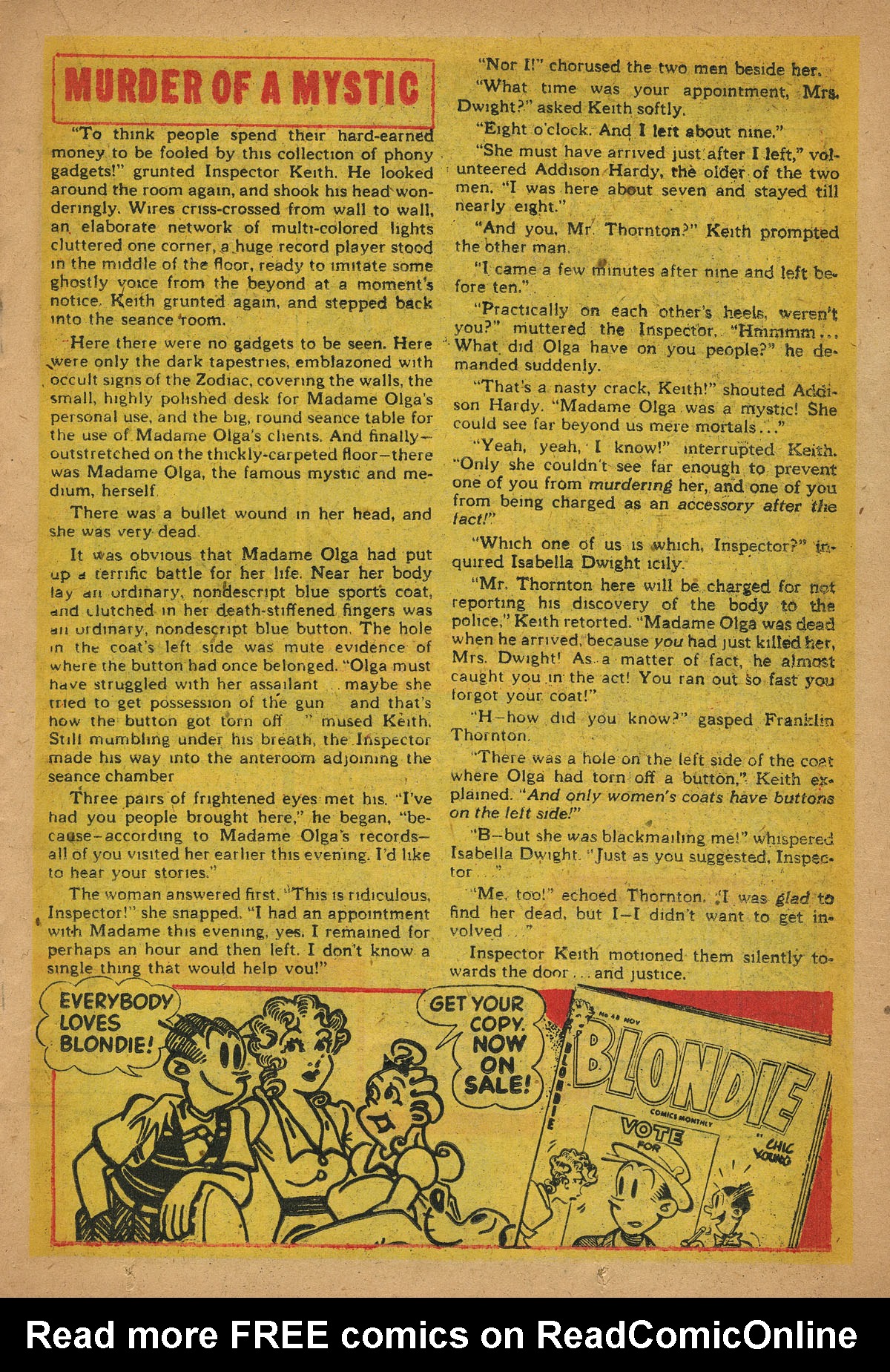 Read online Dick Tracy comic -  Issue #57 - 19