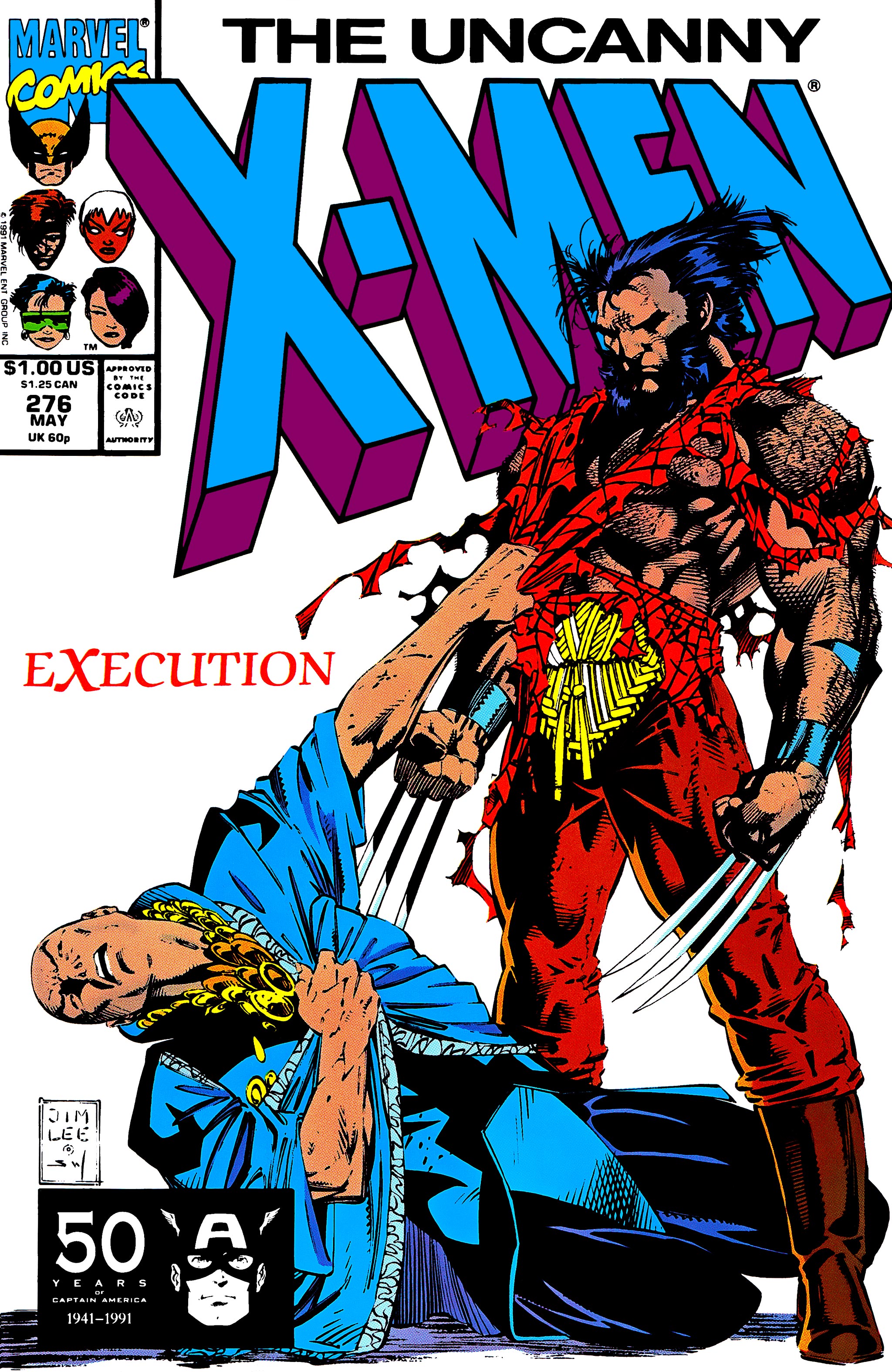 Read online Uncanny X-Men (1963) comic -  Issue #276 - 1