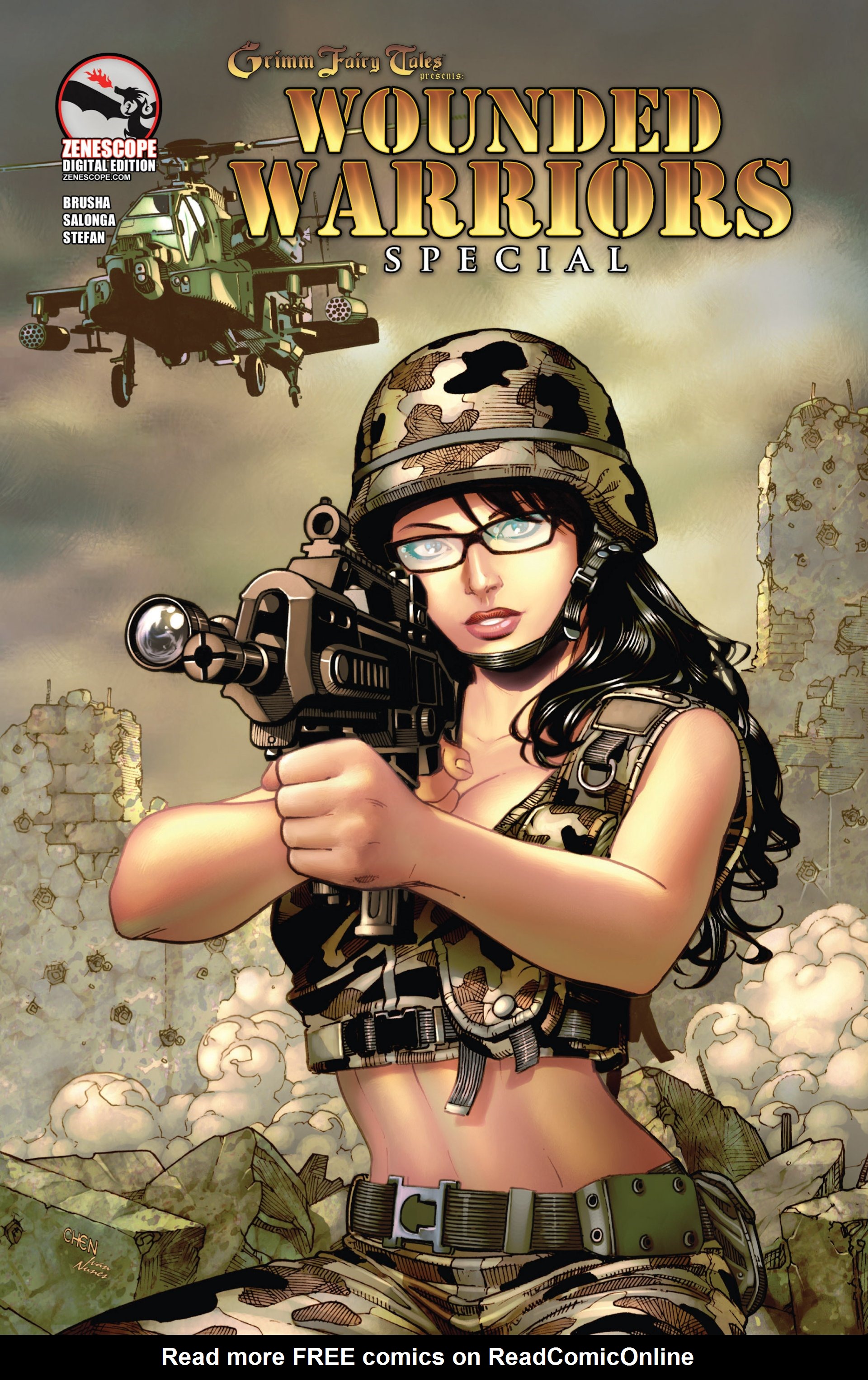 Read online Grimm Fairy Tales presents Wounded Warriors Special comic -  Issue # Full - 1