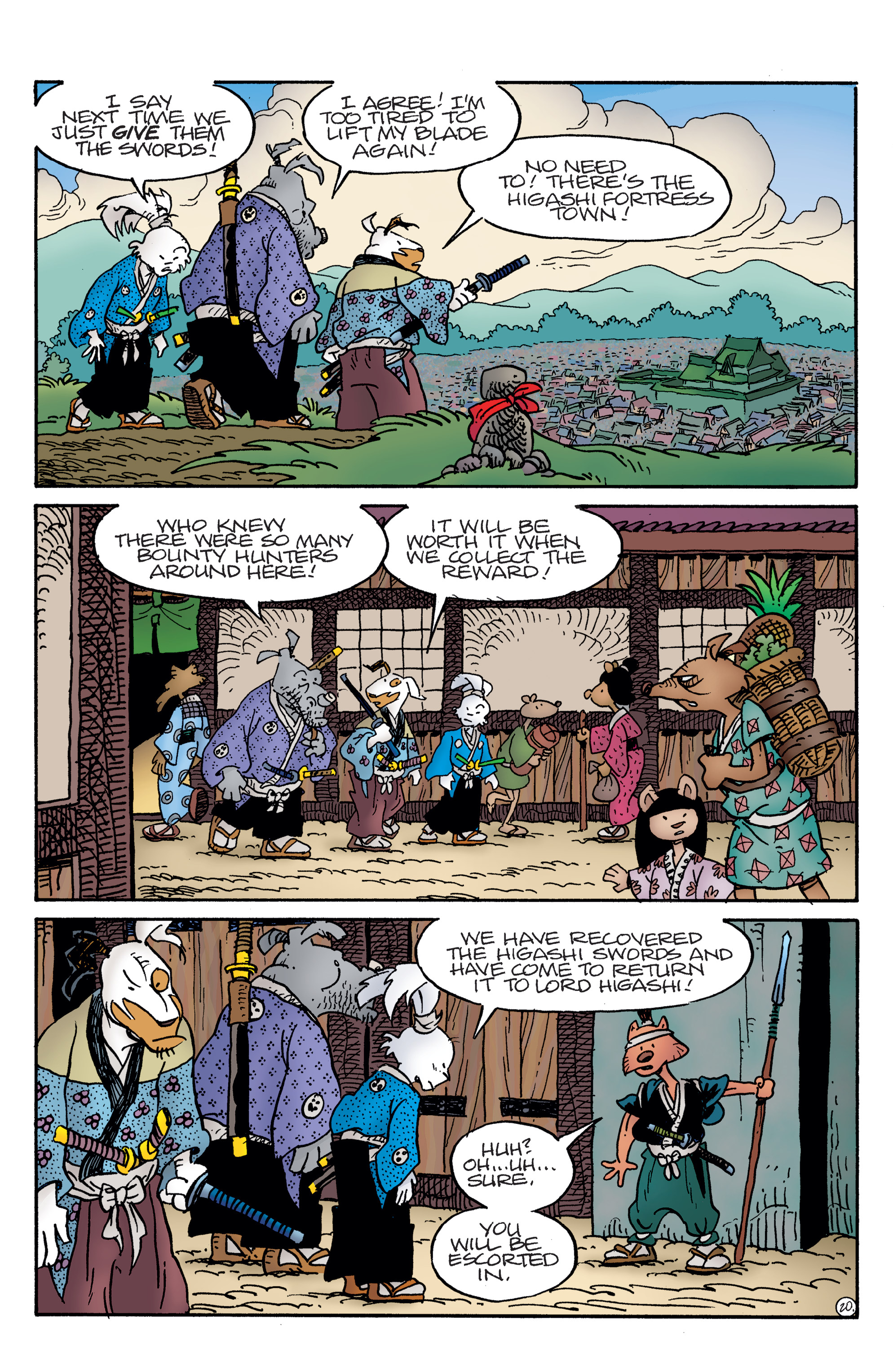 Read online Usagi Yojimbo (2019) comic -  Issue #7 - 22