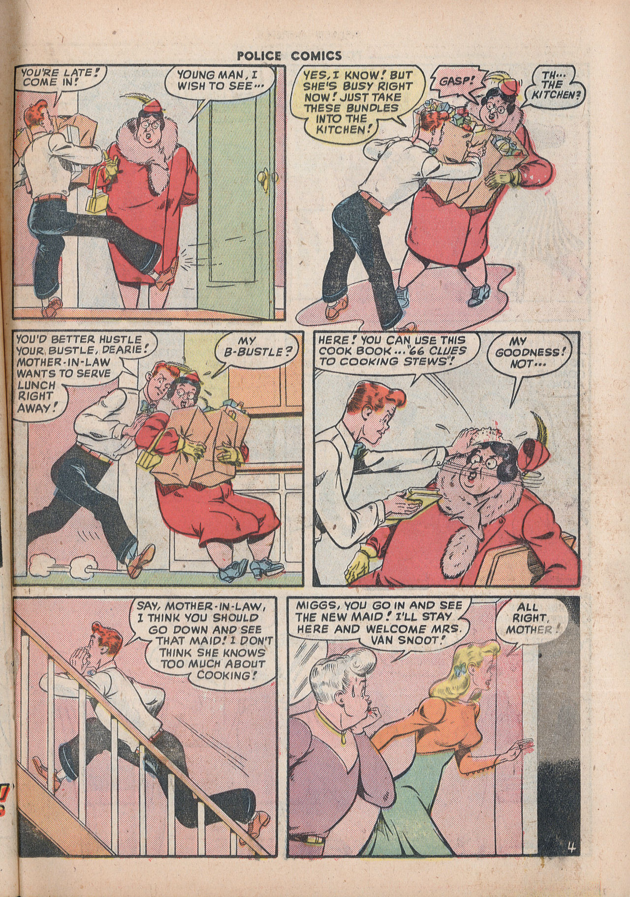 Read online Police Comics comic -  Issue #86 - 23