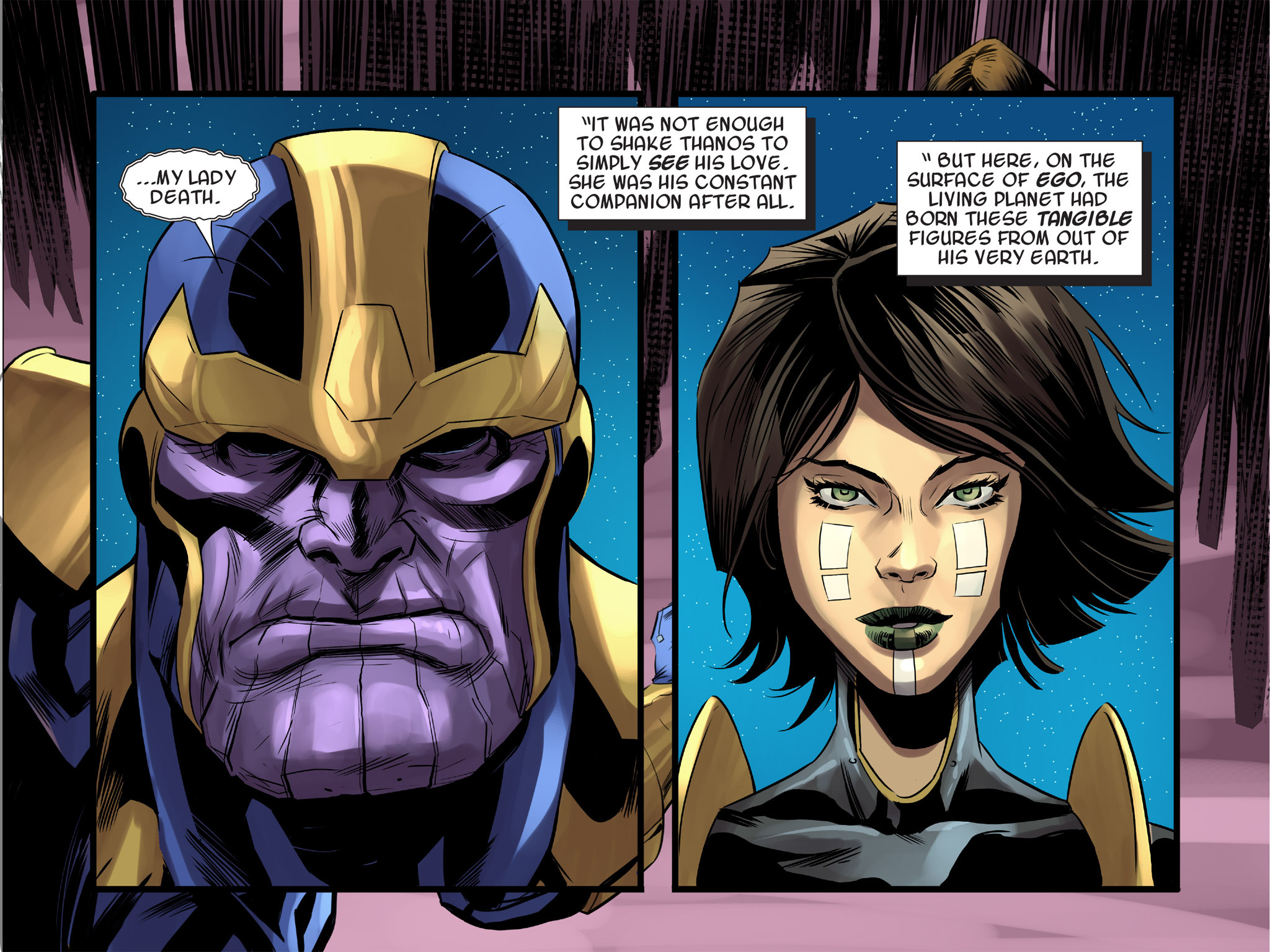 Read online Thanos: A God Up There Listening comic -  Issue # TPB - 324