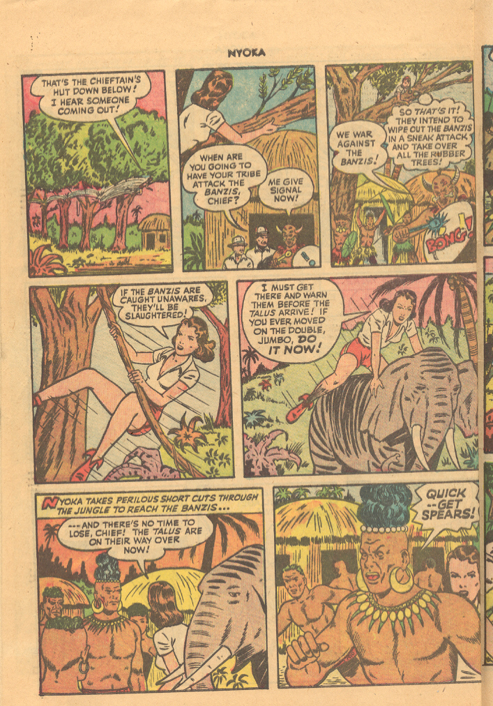Read online Nyoka the Jungle Girl (1945) comic -  Issue #27 - 46