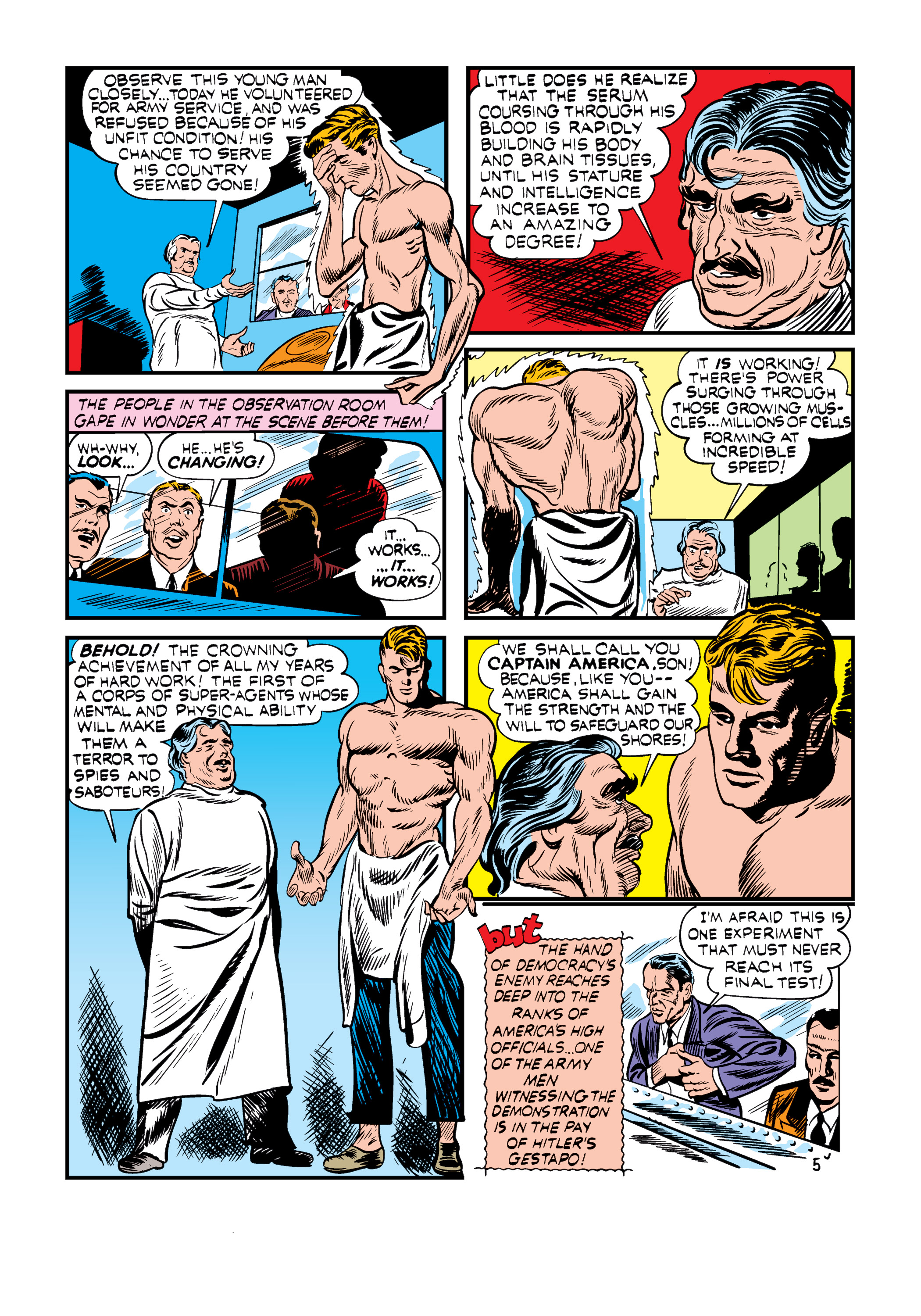 Read online Marvel Masterworks: Golden Age Captain America comic -  Issue # TPB 1 (Part 1) - 16