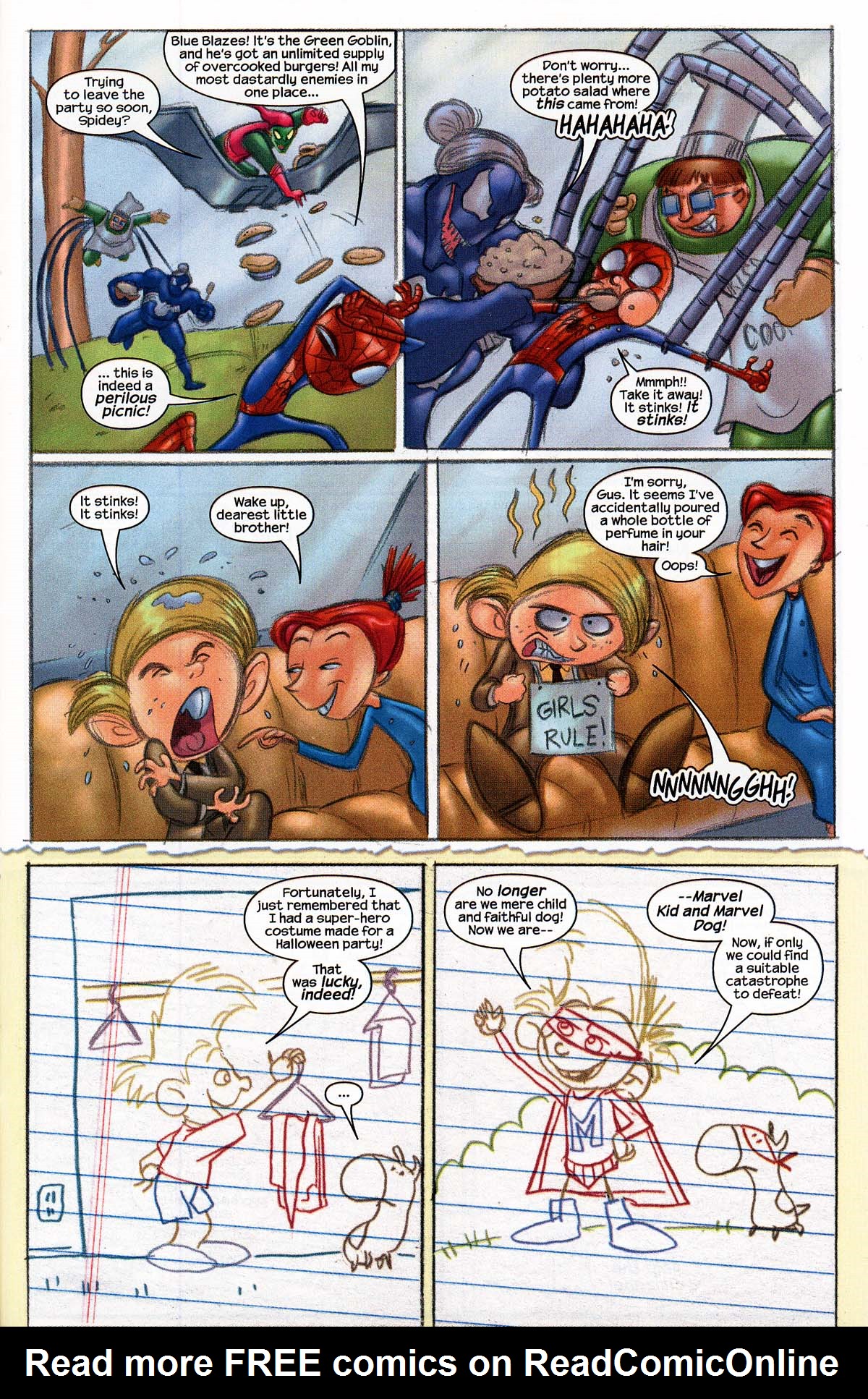 Read online Marvelous Adventures of Gus Beezer comic -  Issue # Spider-Man - 16