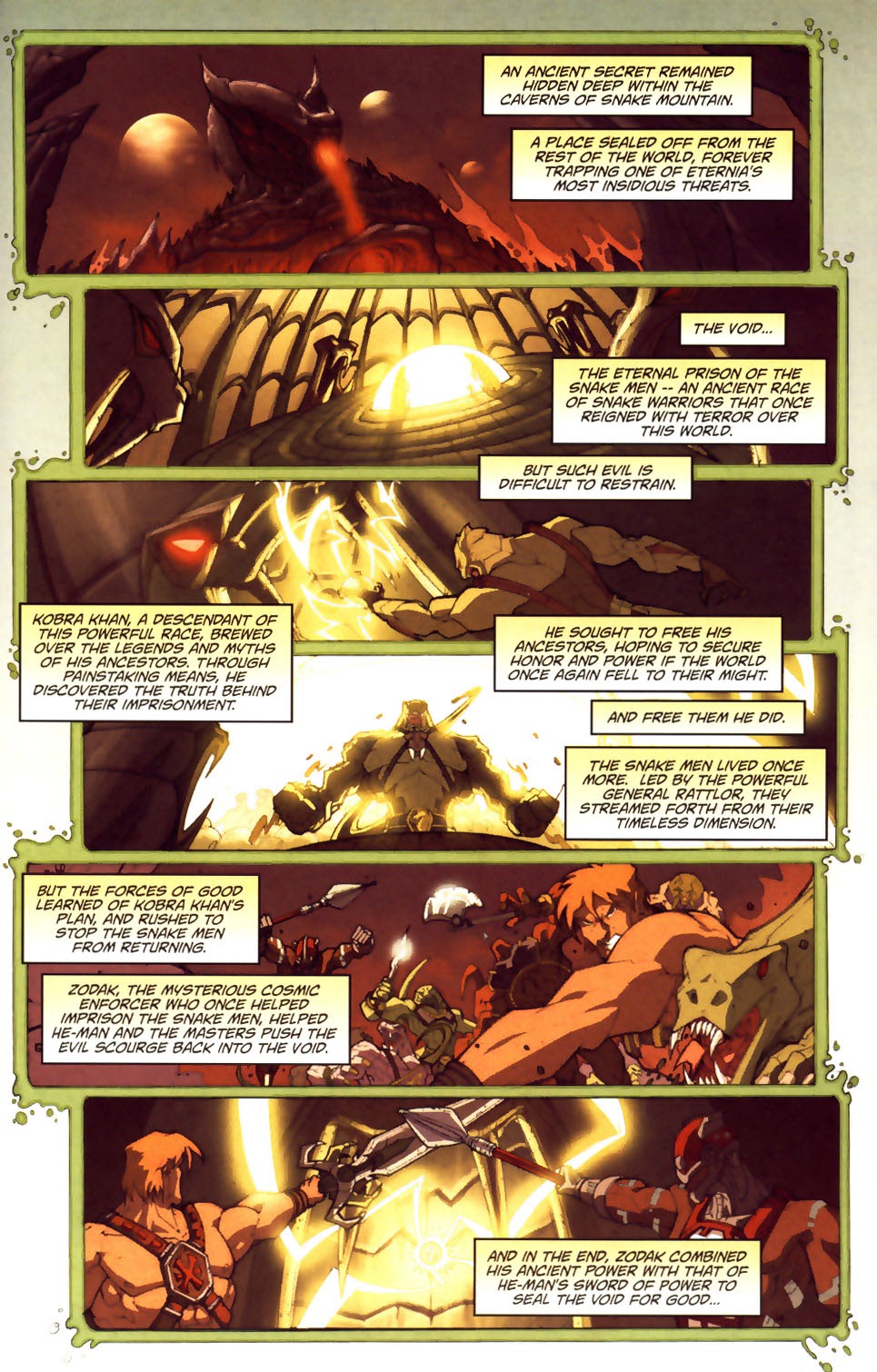 Read online Masters of the Universe Rise of the Snake Men comic -  Issue #1 - 3