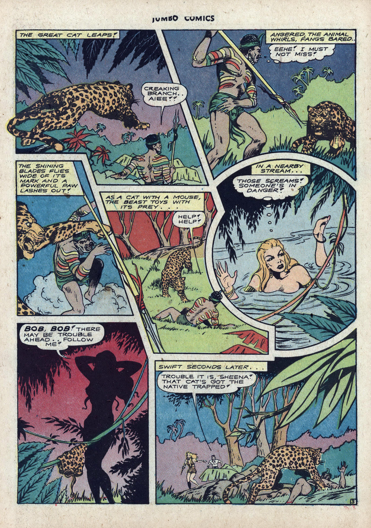 Read online Jumbo Comics comic -  Issue #59 - 5